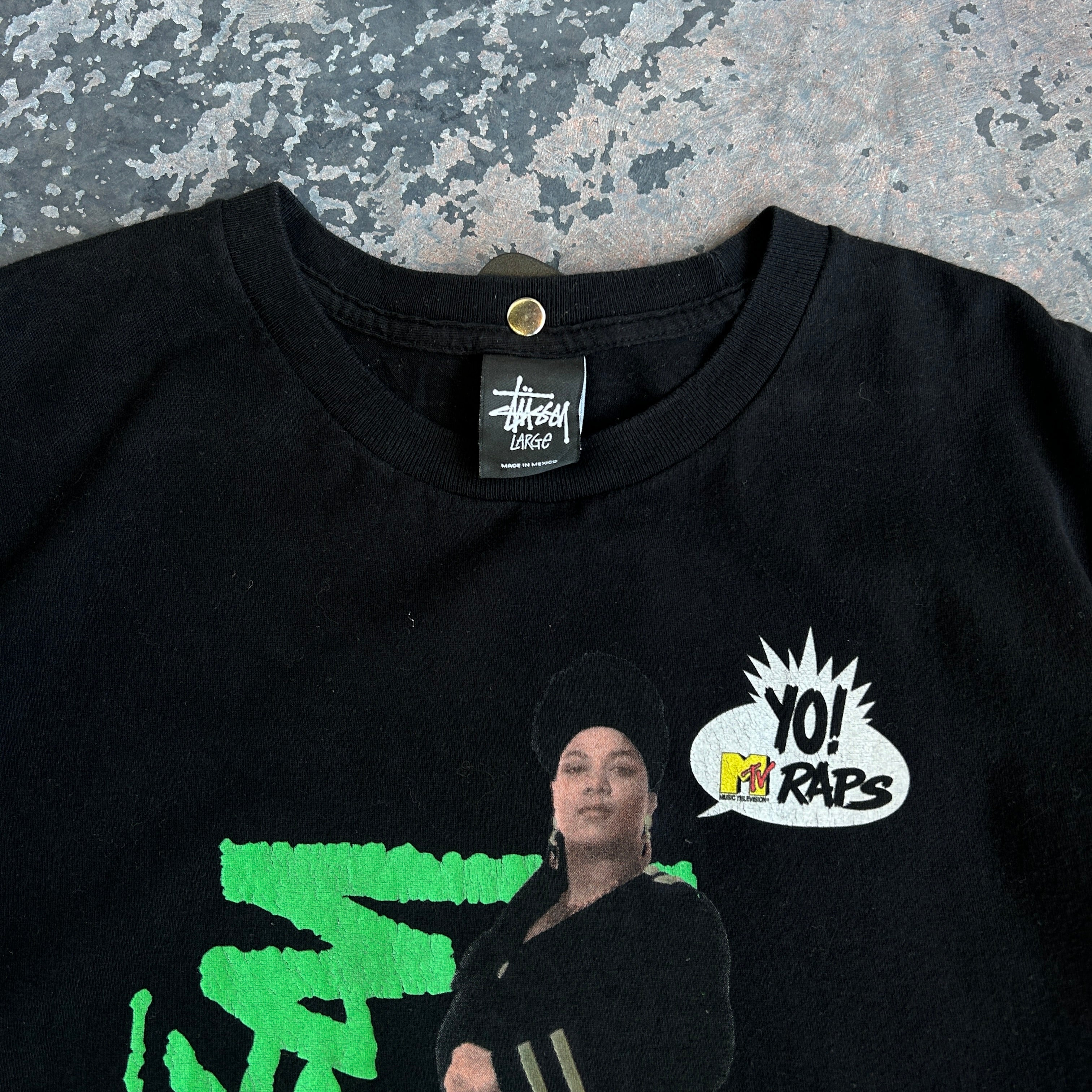 Queen Latifah MTV Stussy T-shirt