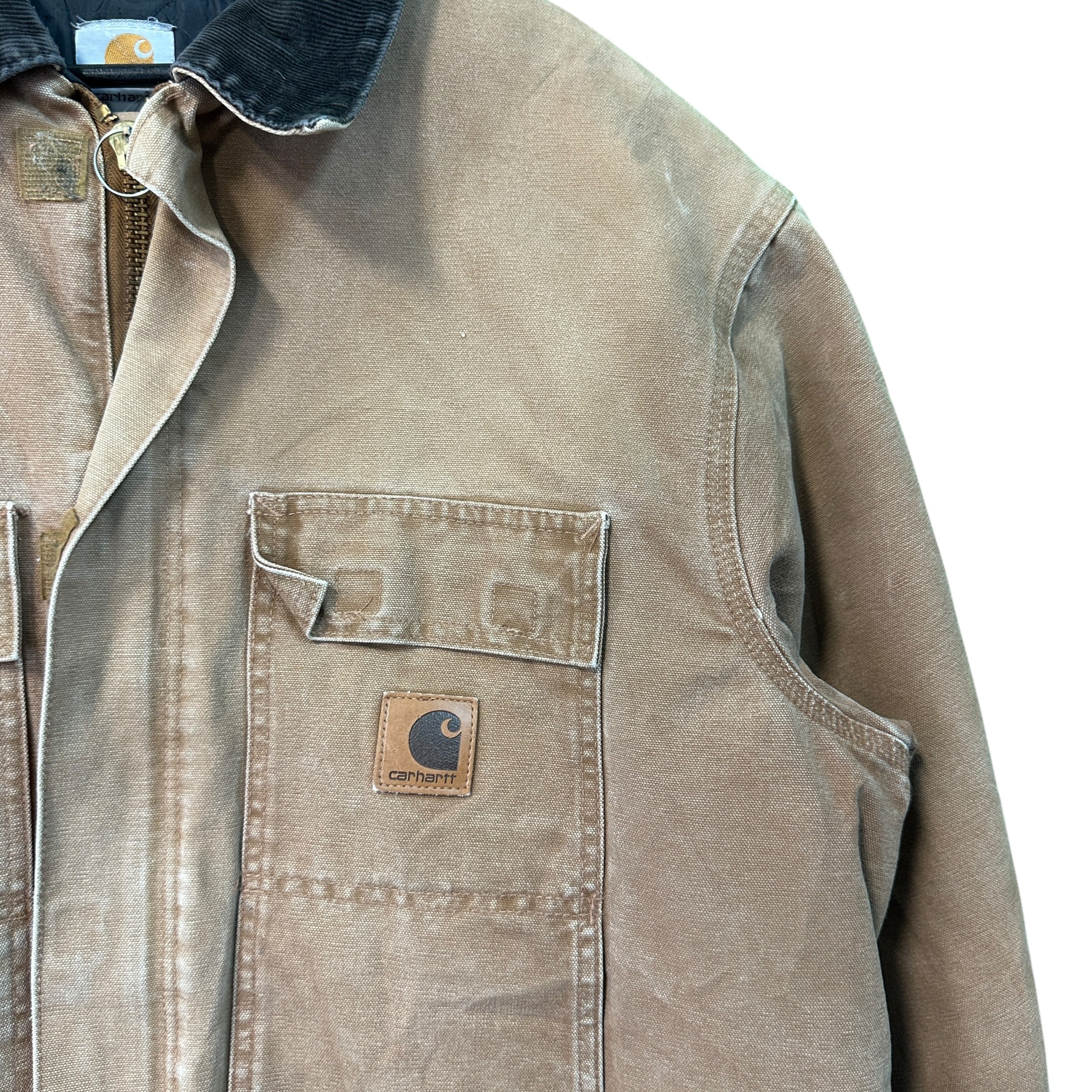 Vintage Carhartt Jacket  - Arctic Traditional Poetic Fade Black collar