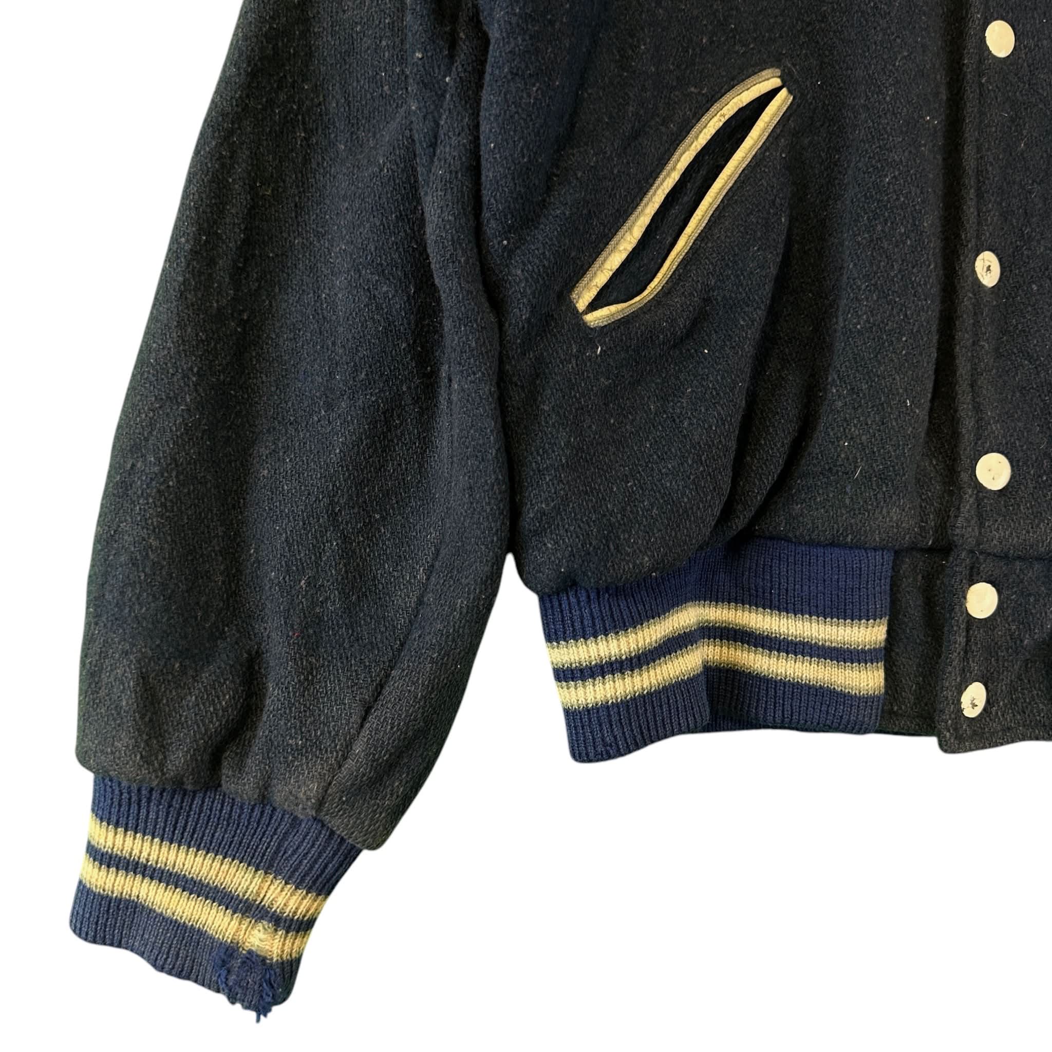 Vintage Spartans 80s Varsity Wool Jacket