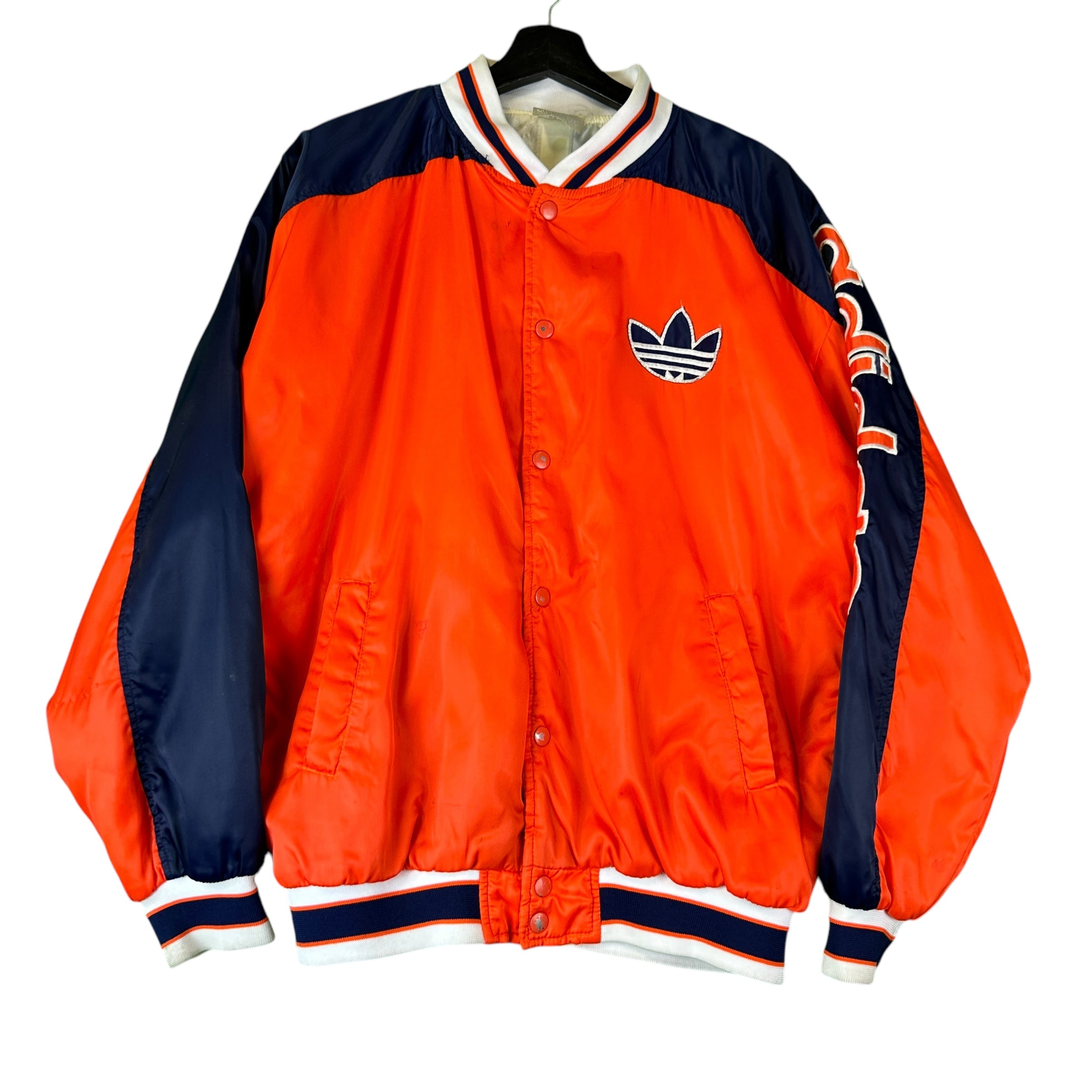 Vintage Run DMC My Adidas Jacket Orange  - M