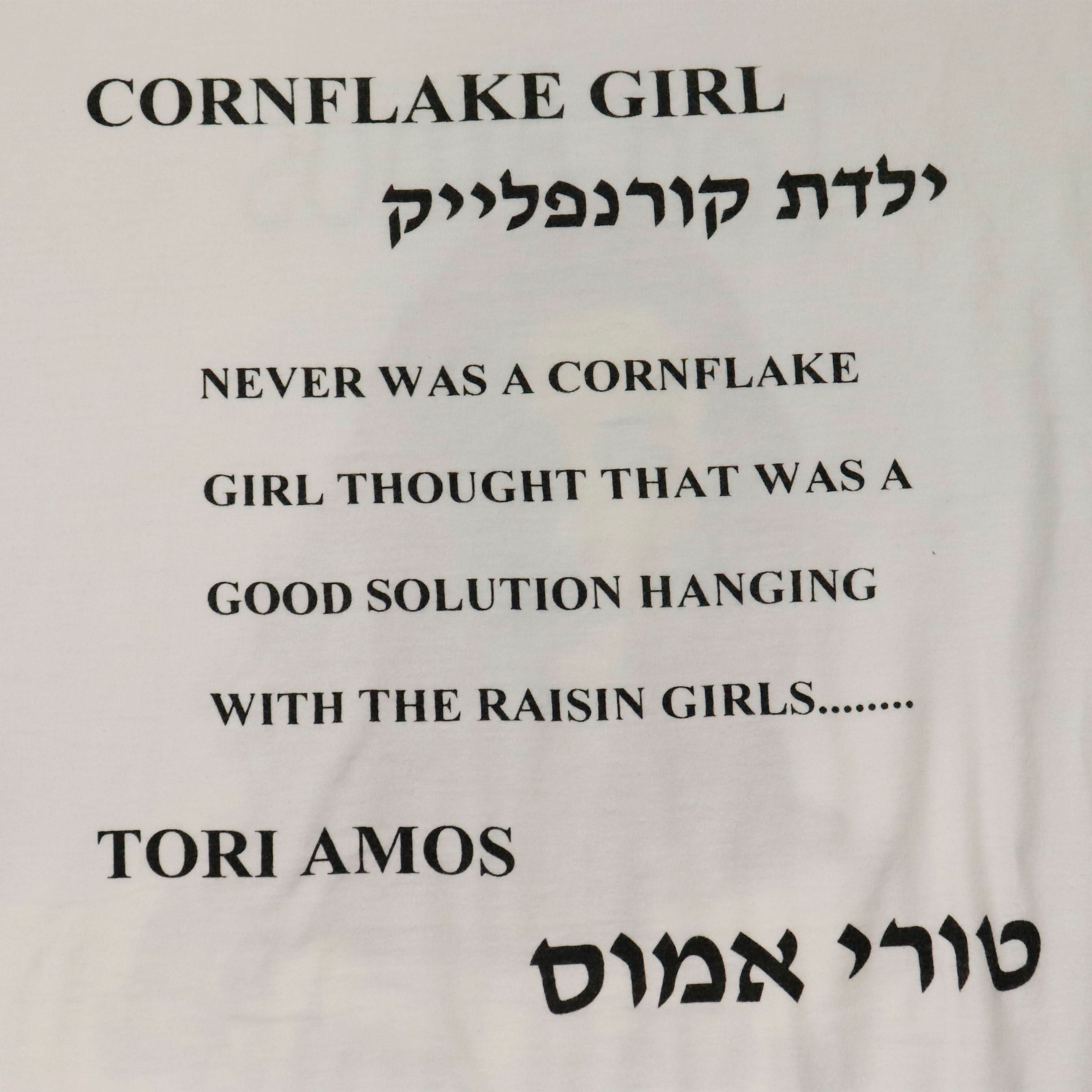 Vintage Tori Amos Graphic Band T-Shirt Size XL