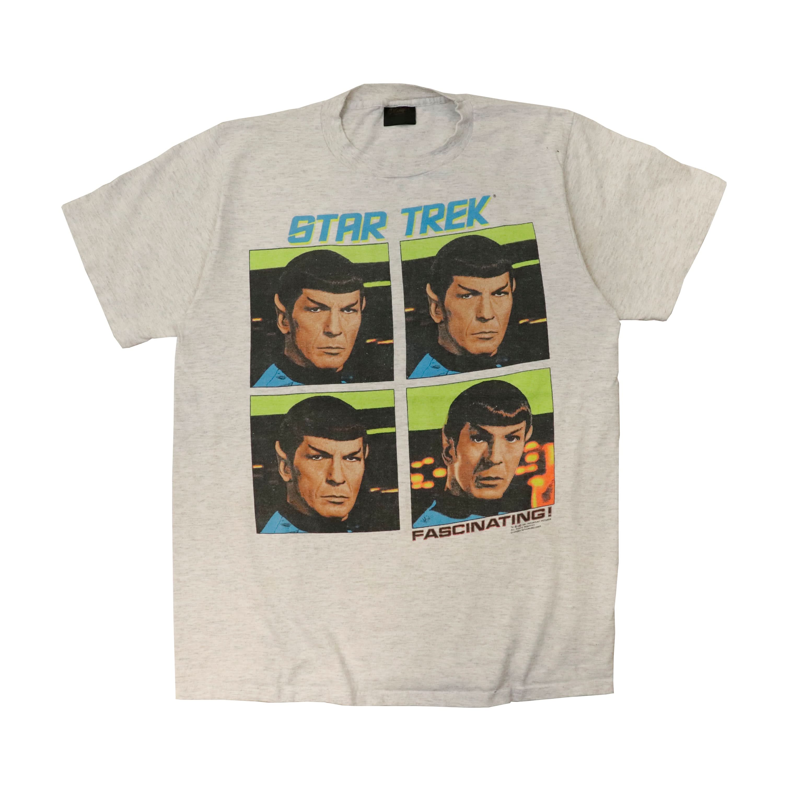 Vintage 1991 Changes Star Trek Spock Graphic T-Shirt Size L