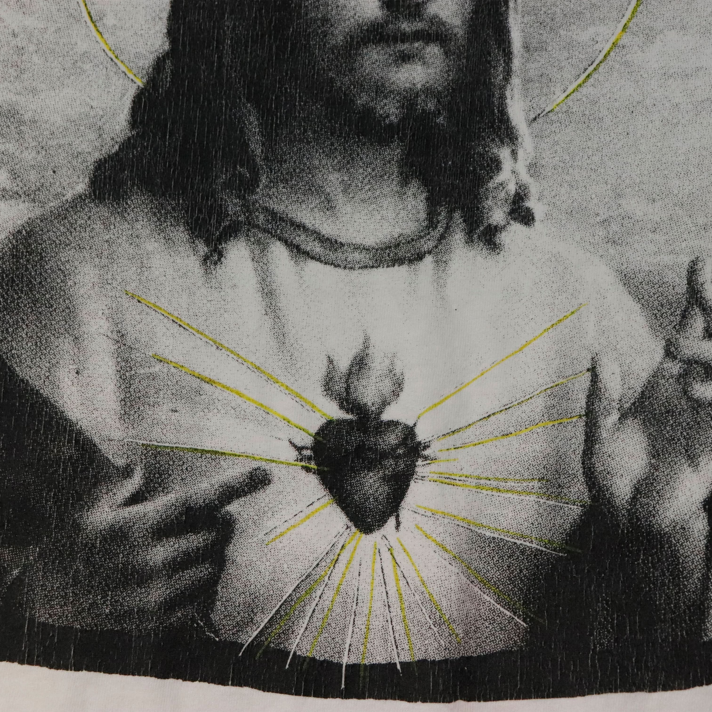 Vintage 80s Hanes Jesus Christ Graphic T-Shirt Size XL