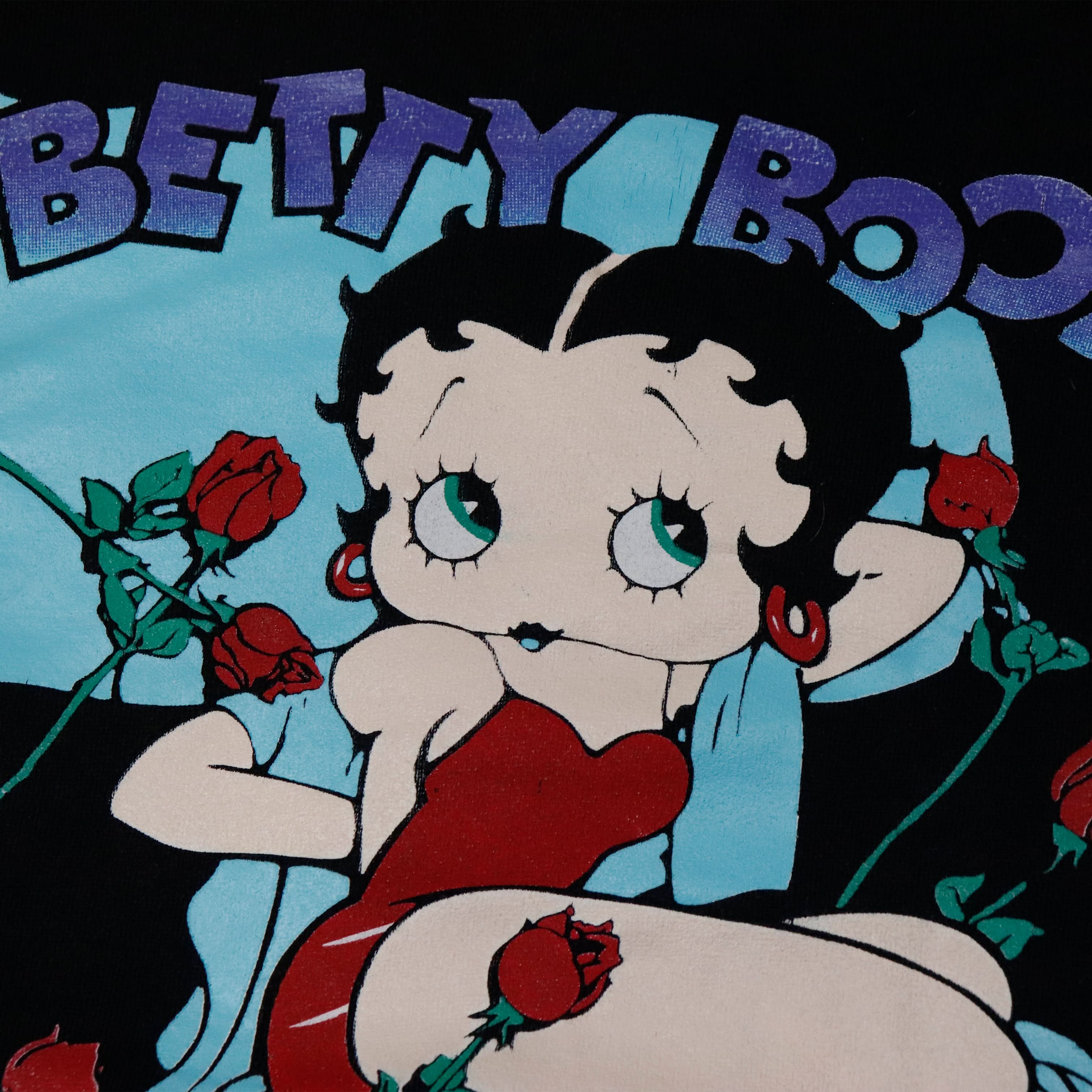 Vintage Delta Betty Boop Graphic Sweatshirt Size L 80s