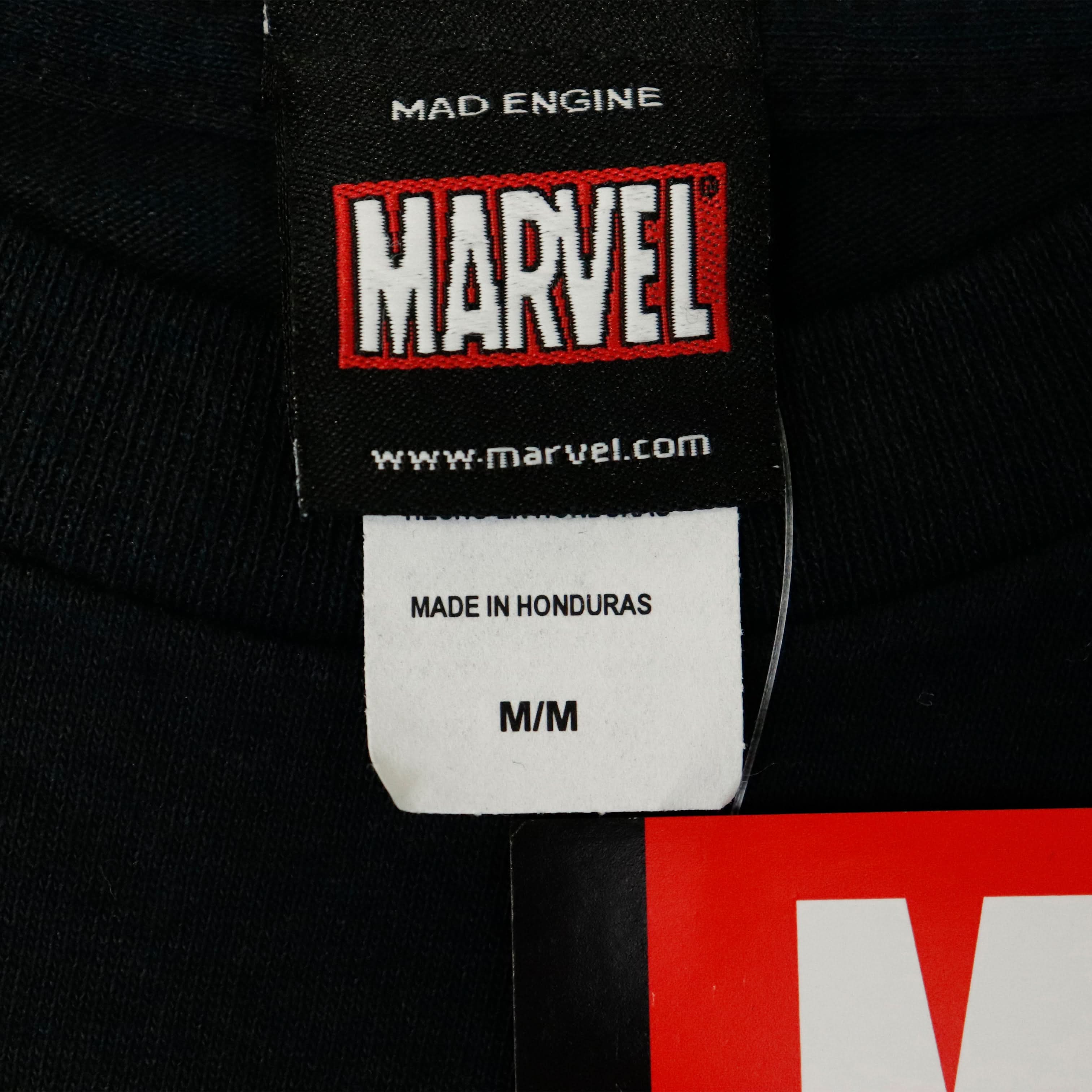 Vintage Marvel Mad Engine Superheroes Graphic T-Shirt Size M