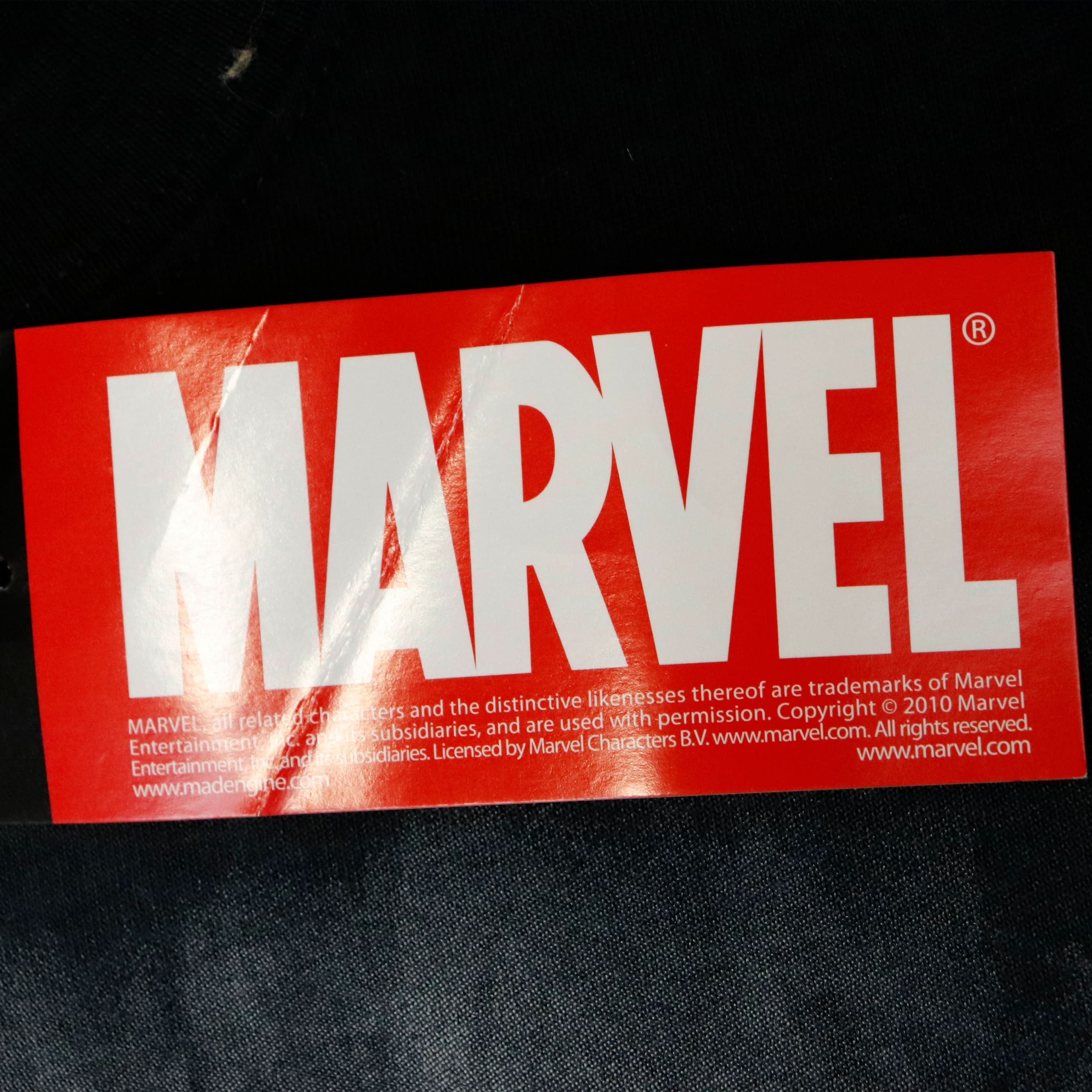 Vintage 2010 Marvel Mad Engine Deadpool Graphic T-Shirt Size M