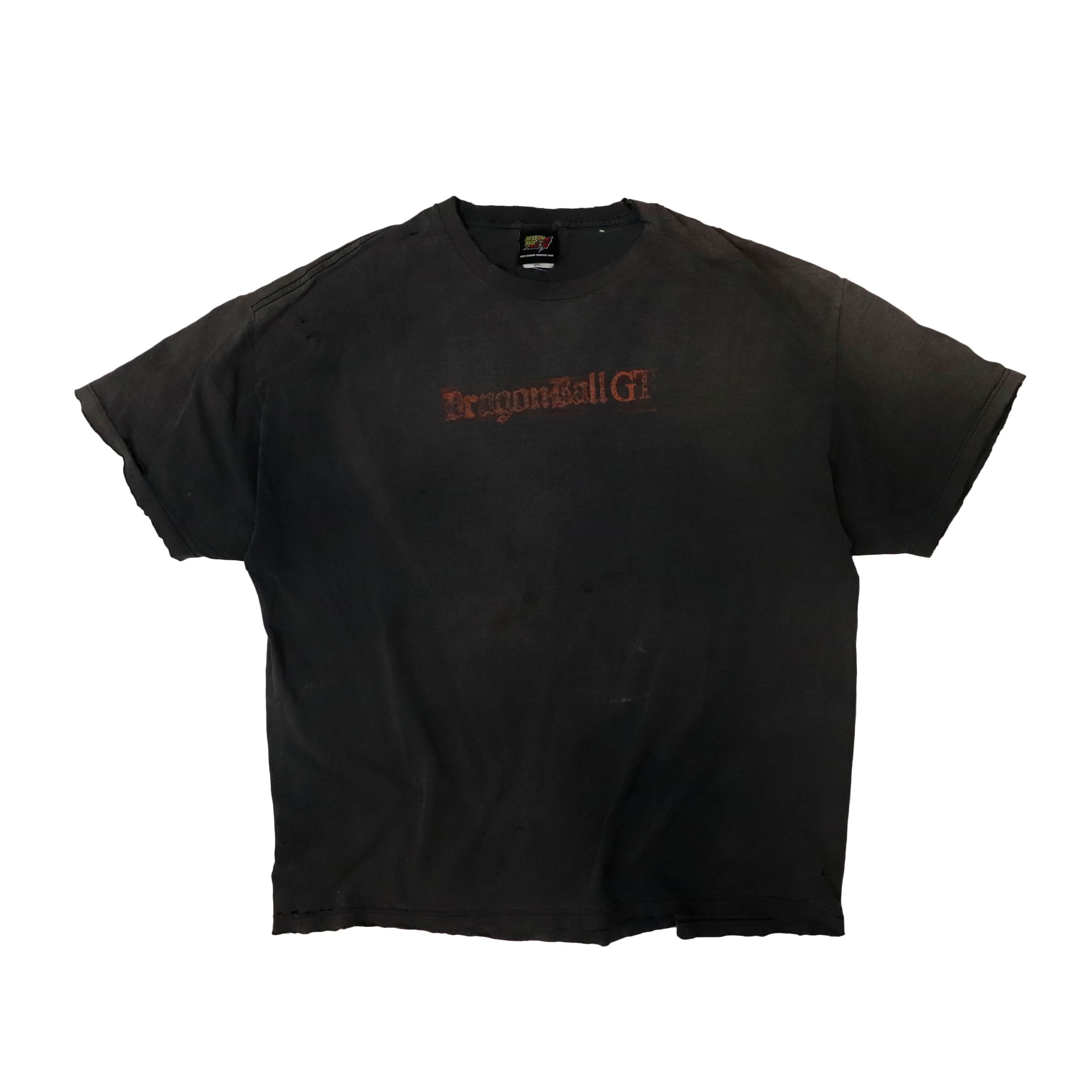 Vintage Dragon Ball GT Faded Graphic T-Shirt Size 2XL 90s