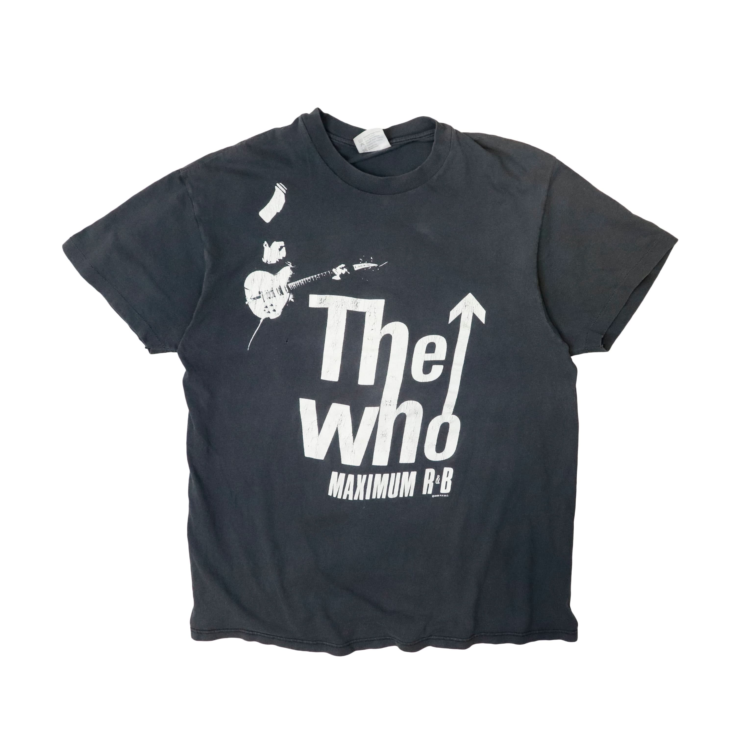 Vintage The Who Maximum R&B The Kids Are Alright Tour T-shirt Size XL