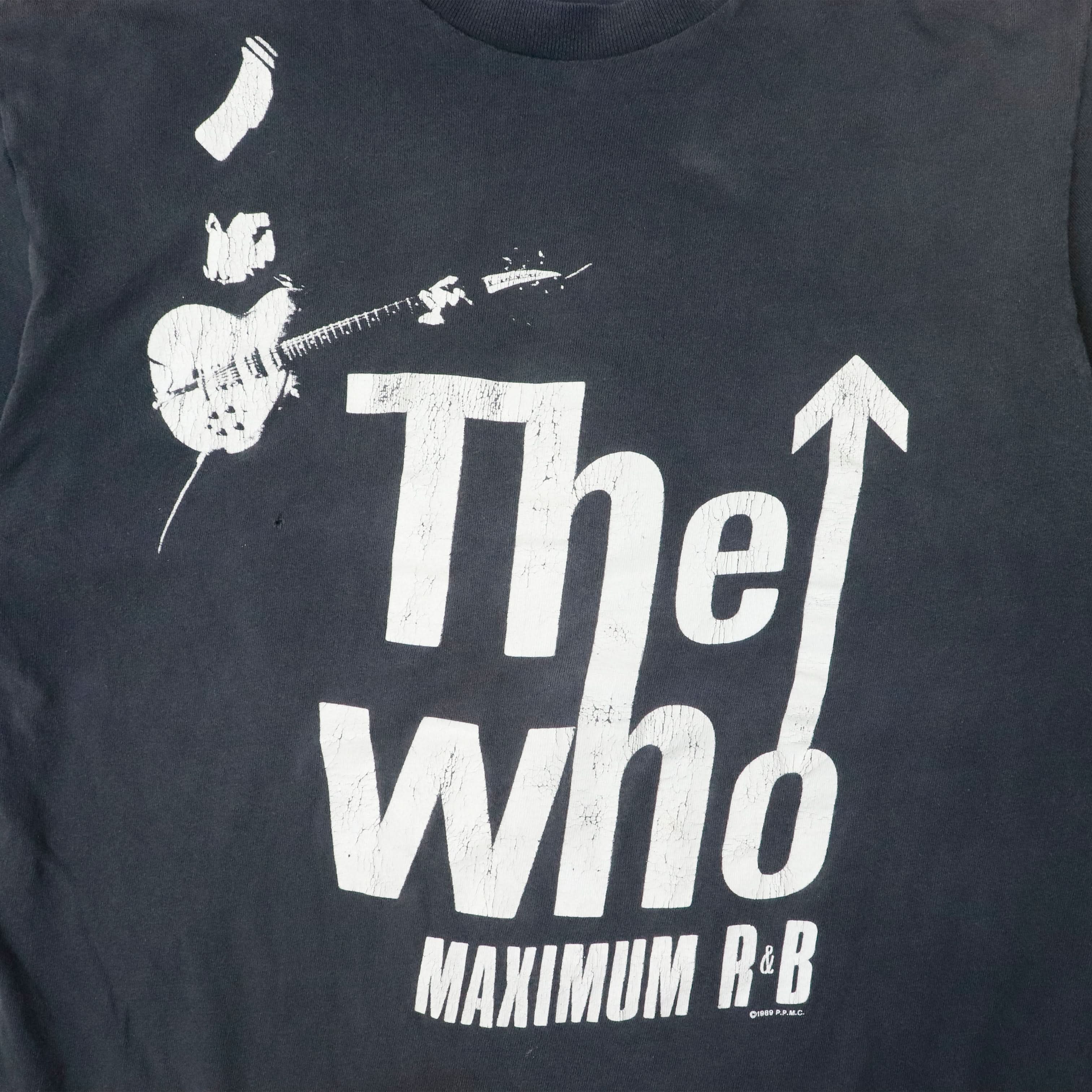 Vintage The Who Maximum R&B The Kids Are Alright Tour T-shirt Size XL