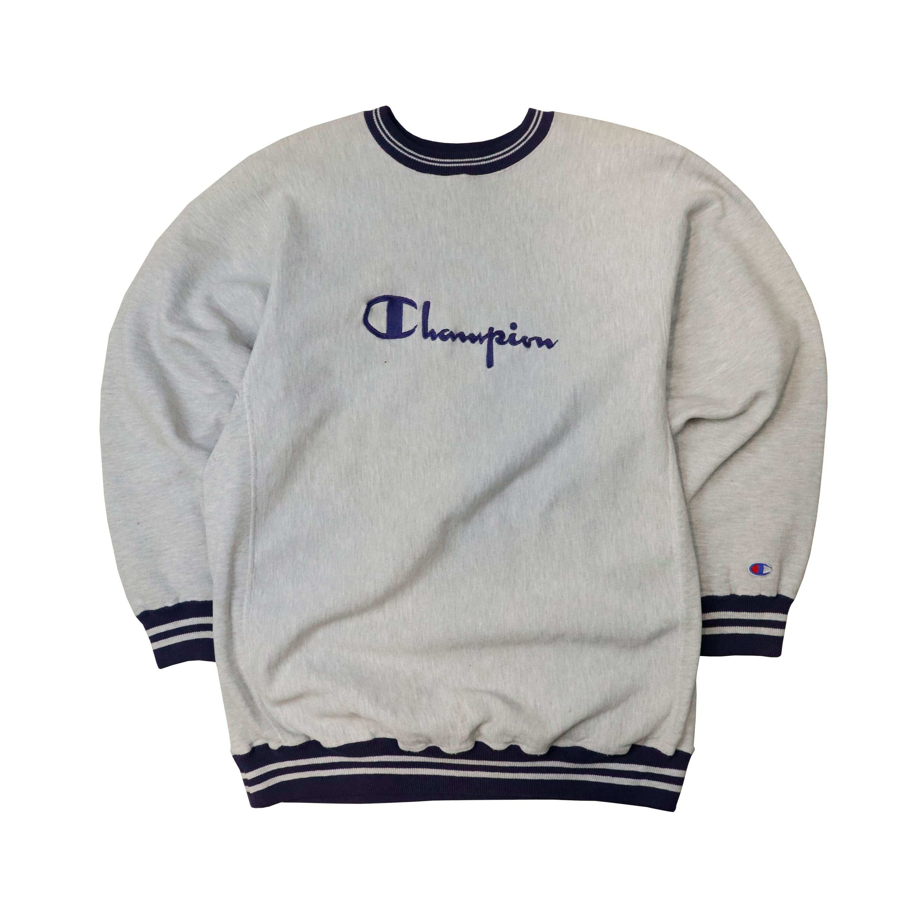 Vintage Champion Reverse Weave Embroidered Sweatshirt Size XXL