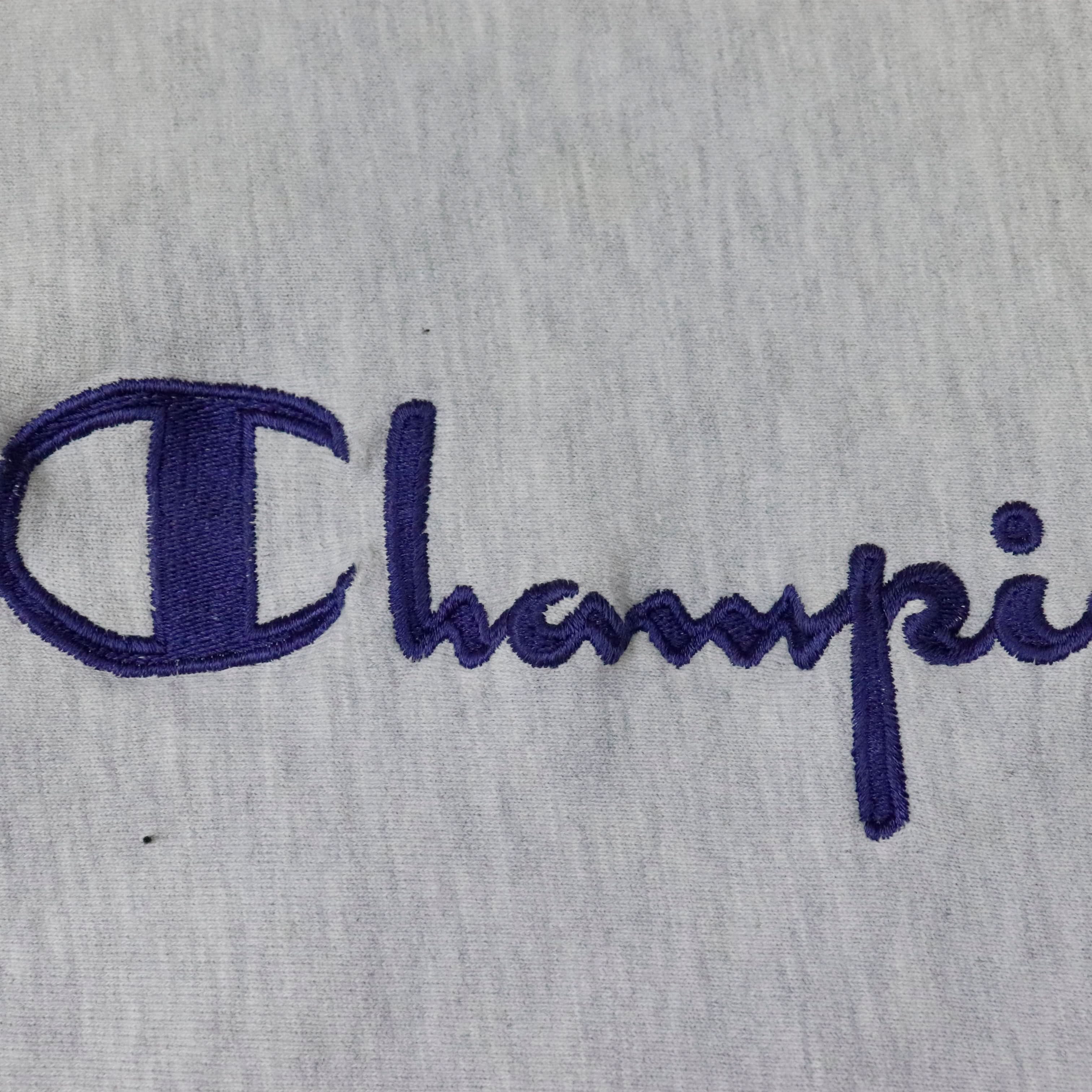 Vintage Champion Reverse Weave Embroidered Sweatshirt Size XXL