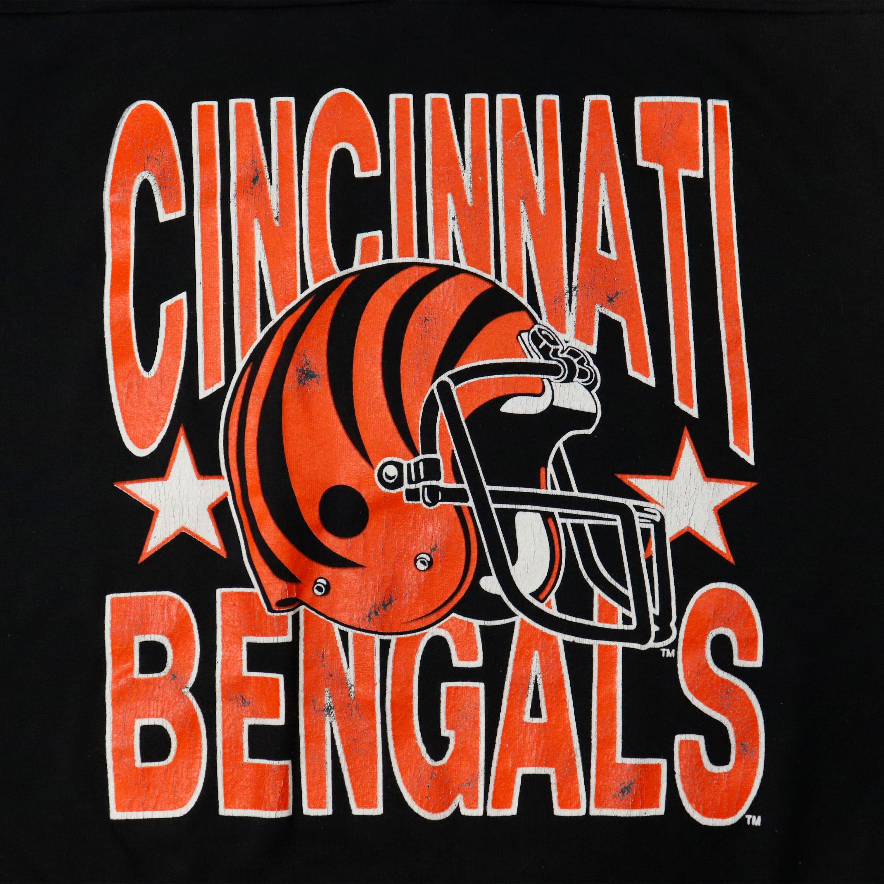 Vintage Cincinnati Bengals Graphic Jersey T-Shirt Size XL