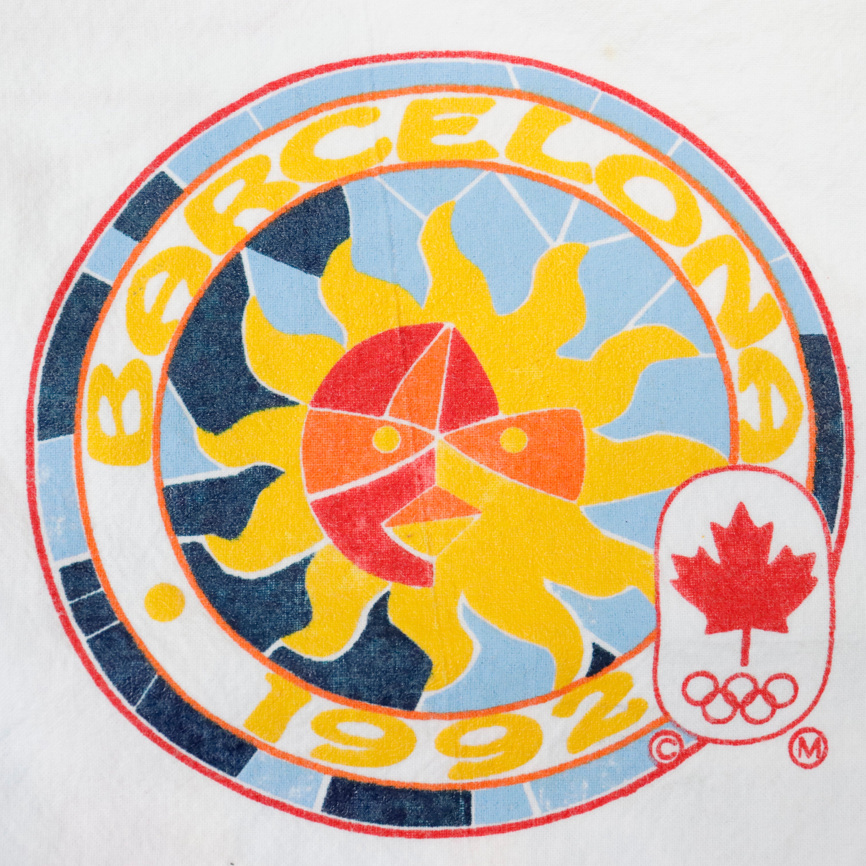 Vintage Adidas Barcelona 1992 Olympics Graphic Sweatshirt Size L