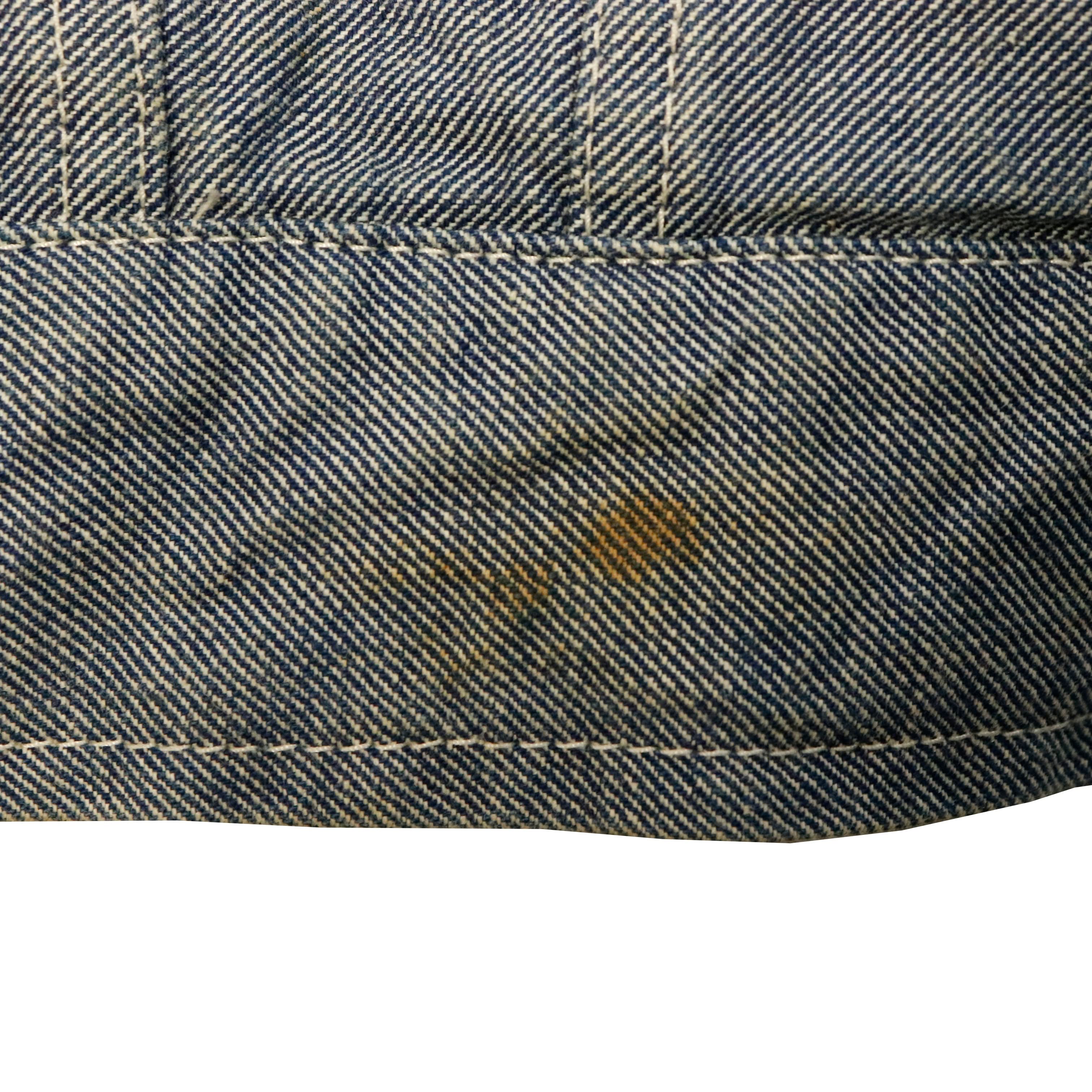 Vintage Iceberg Jeans Embroidered Logo Denim Jacket