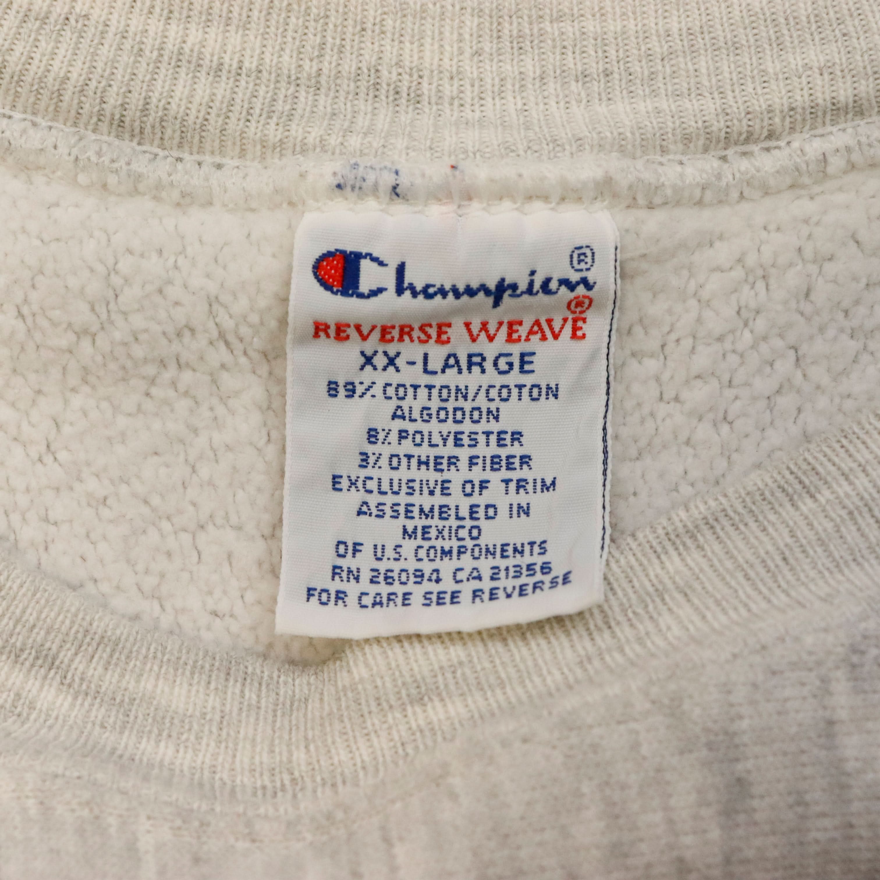 Vintage Champion Michigan Alumni Reverse Weave Sweatshirt Size XXL