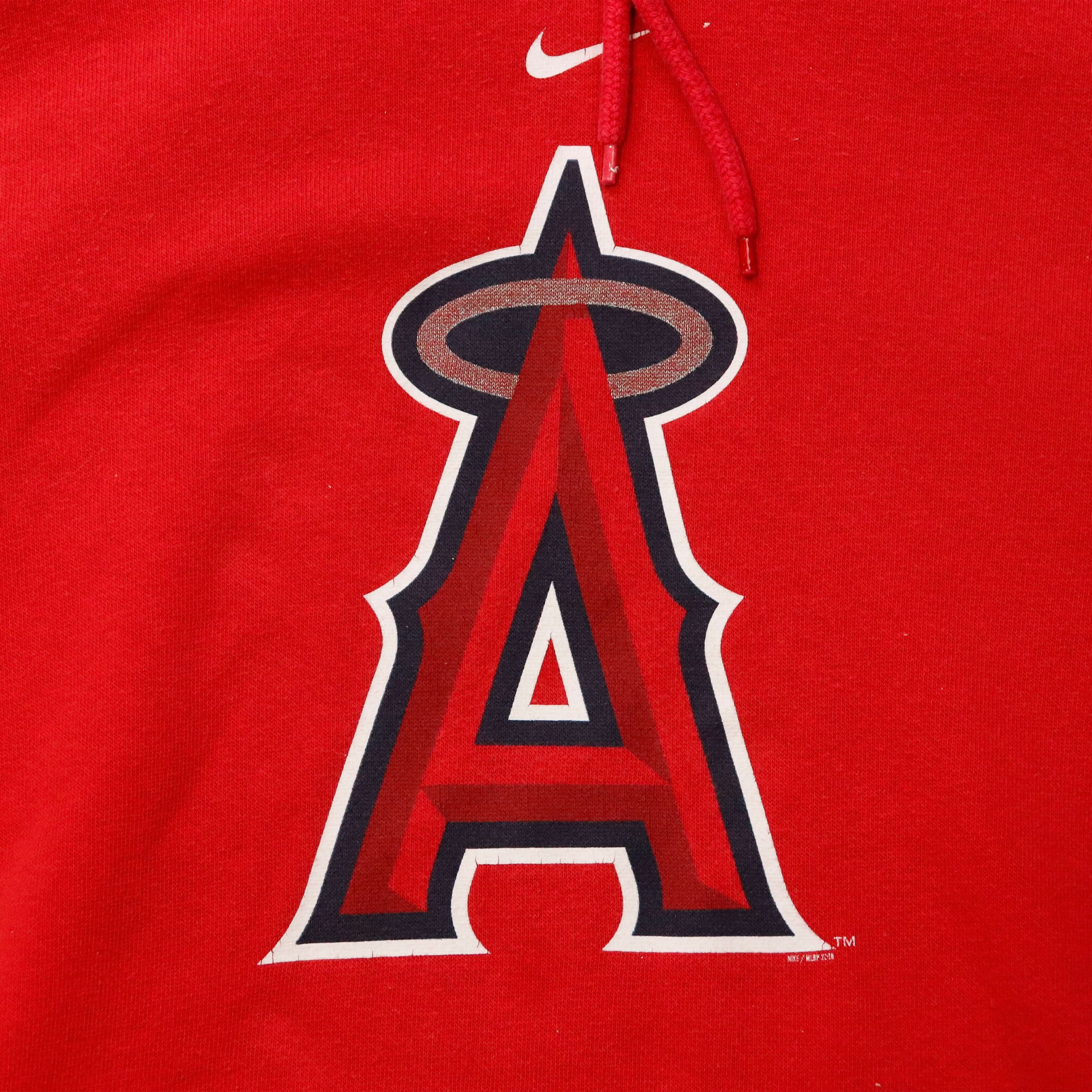 Vintage Nike Los Angeles Angels Logo Hoodie Size L