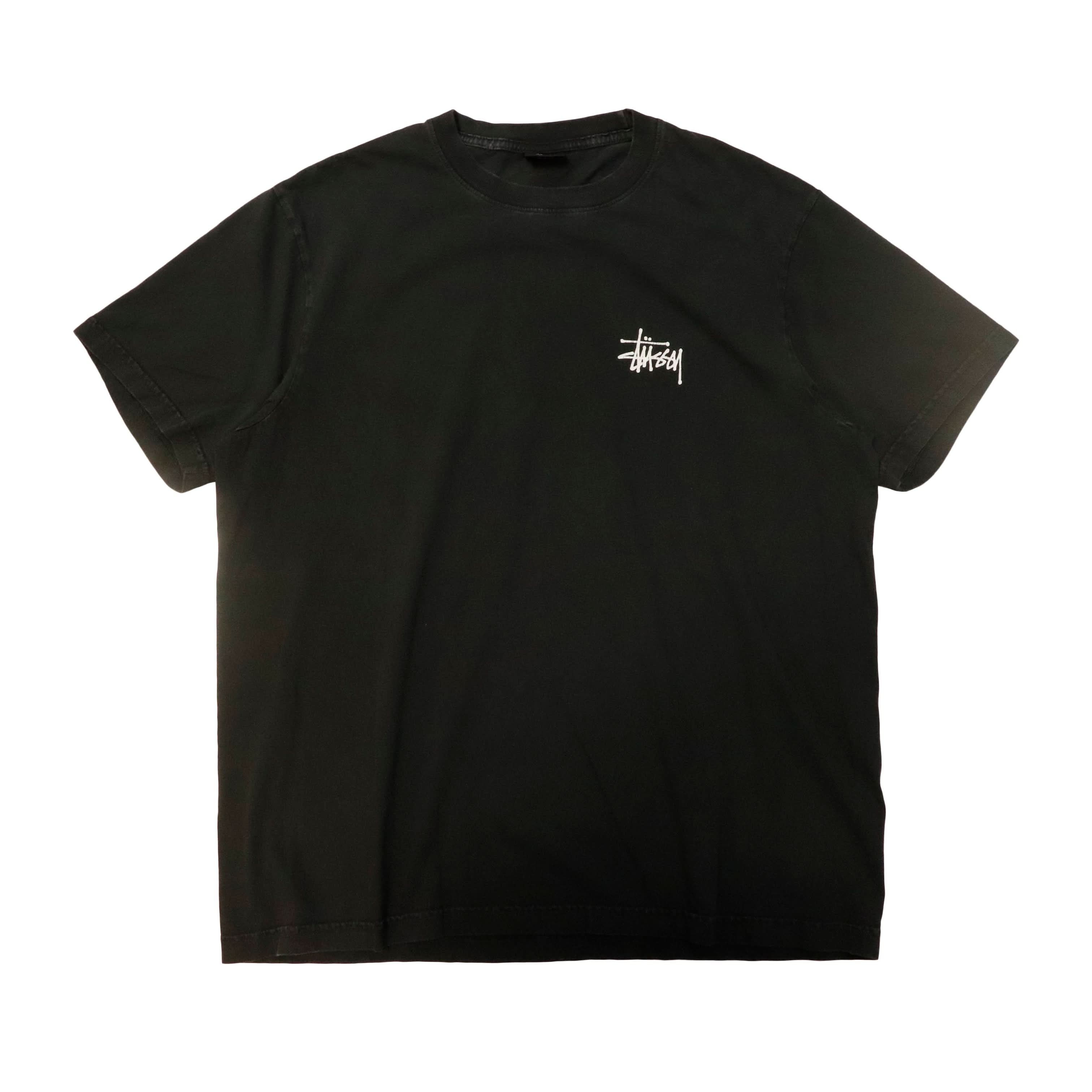 Vintage Stussy Signature Logo T-Shirt Size L