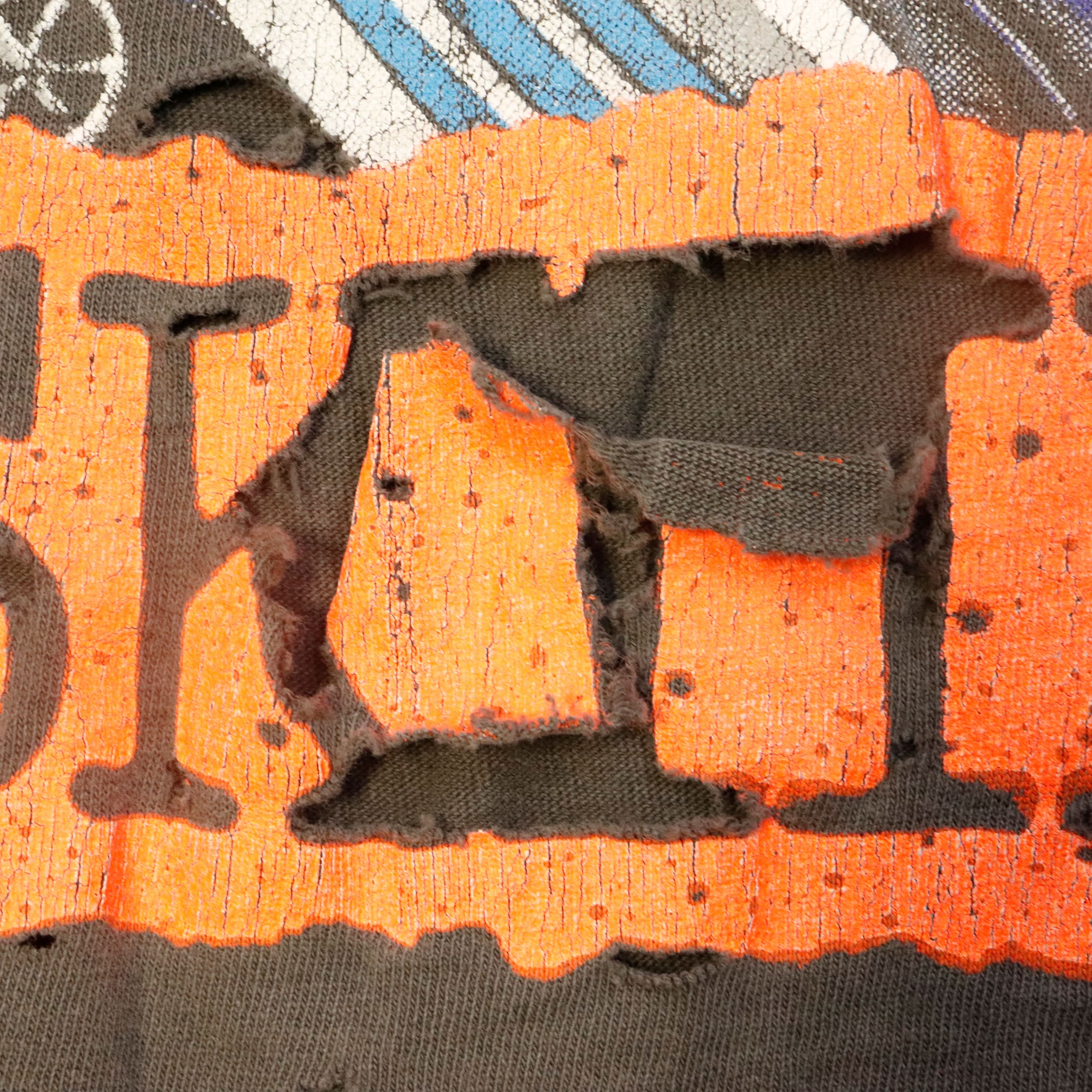 Vintage 1990 Moe Knows Skiing Graphic T-Shirt Size XL