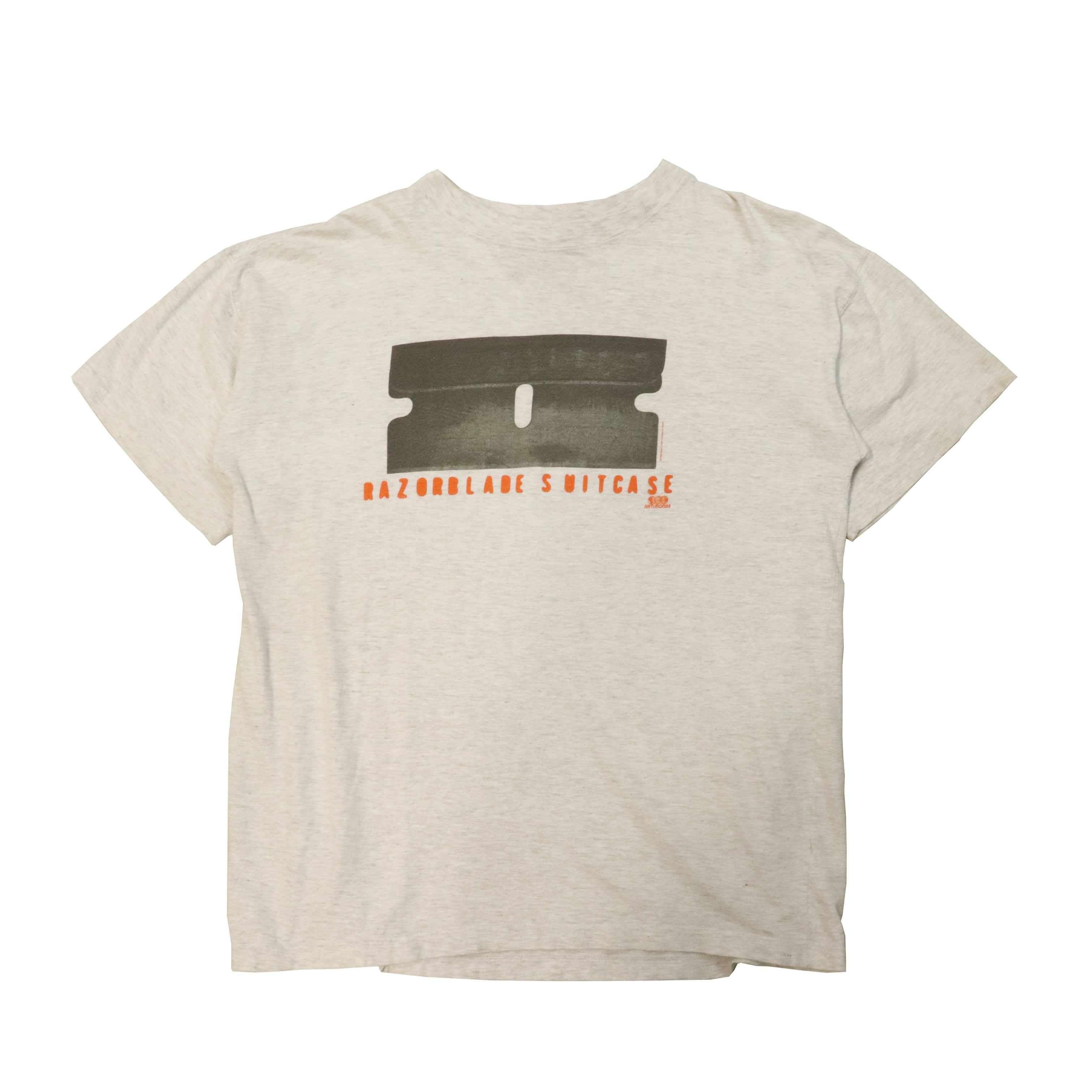 Vintage 1996 Bush Razorblade Suitcase Graphic T-Shirt Size N/A