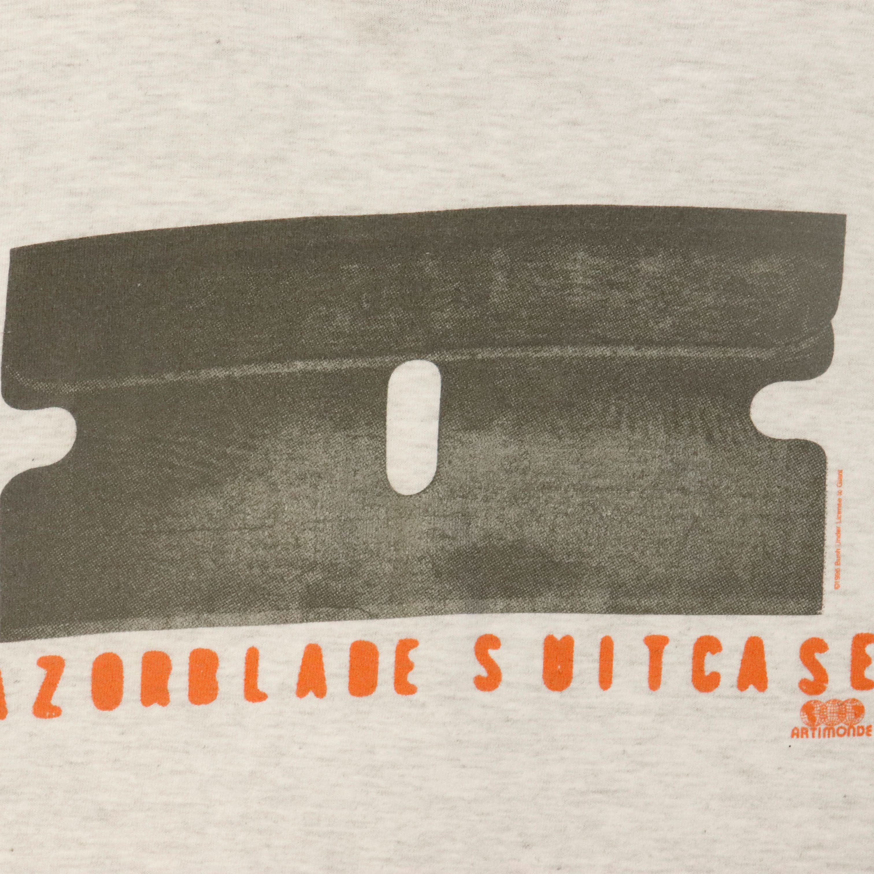 Vintage 1996 Bush Razorblade Suitcase Graphic T-Shirt Size N/A