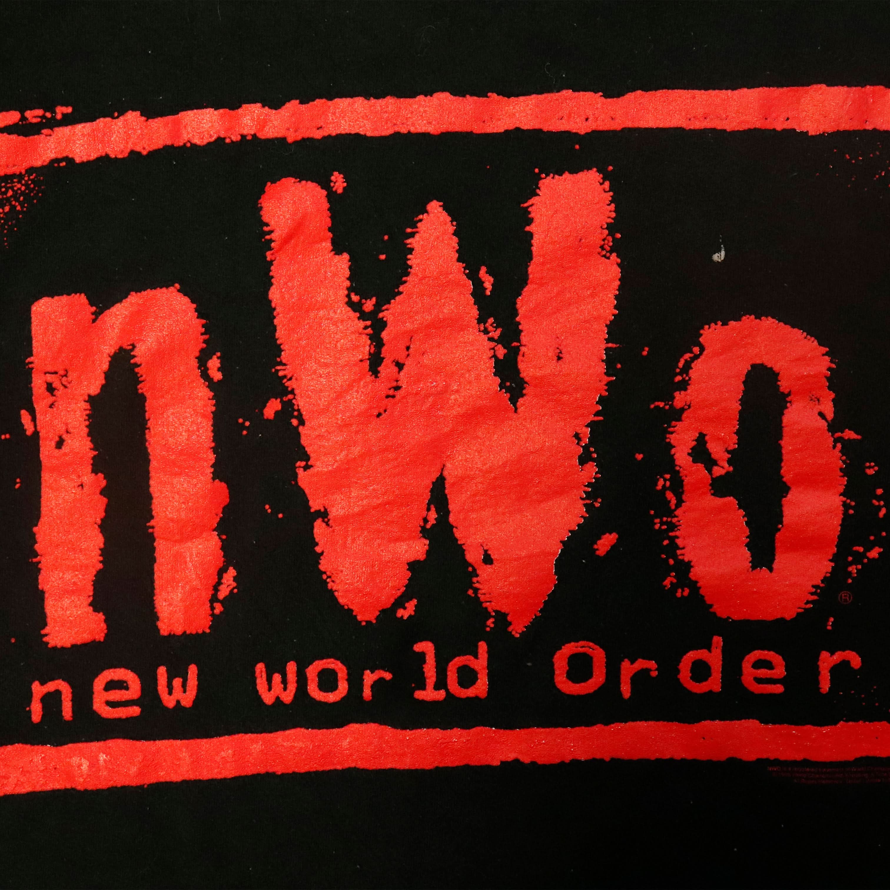 Vintage WWF Wrestling 1998 N.W.O New World Order Graphic T-Shirt Size L
