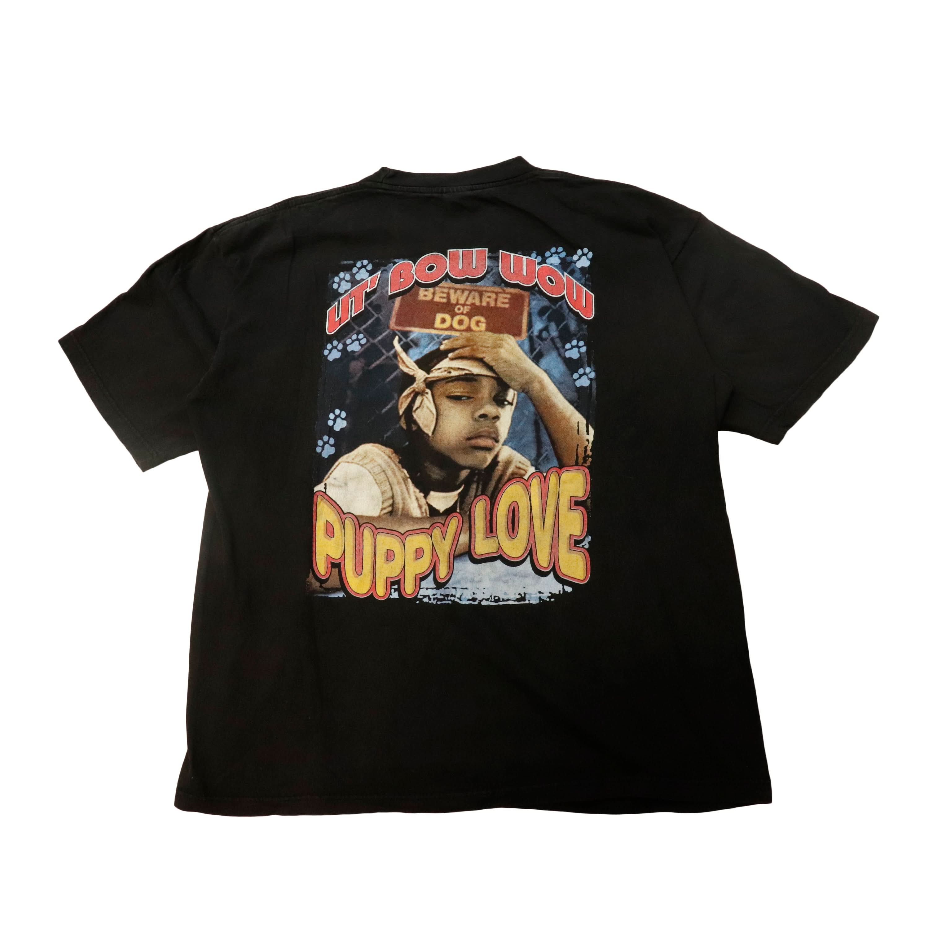 Vintage Lil Bow Wow Puppy Love Rap 90s Graphic T-Shirt Size M