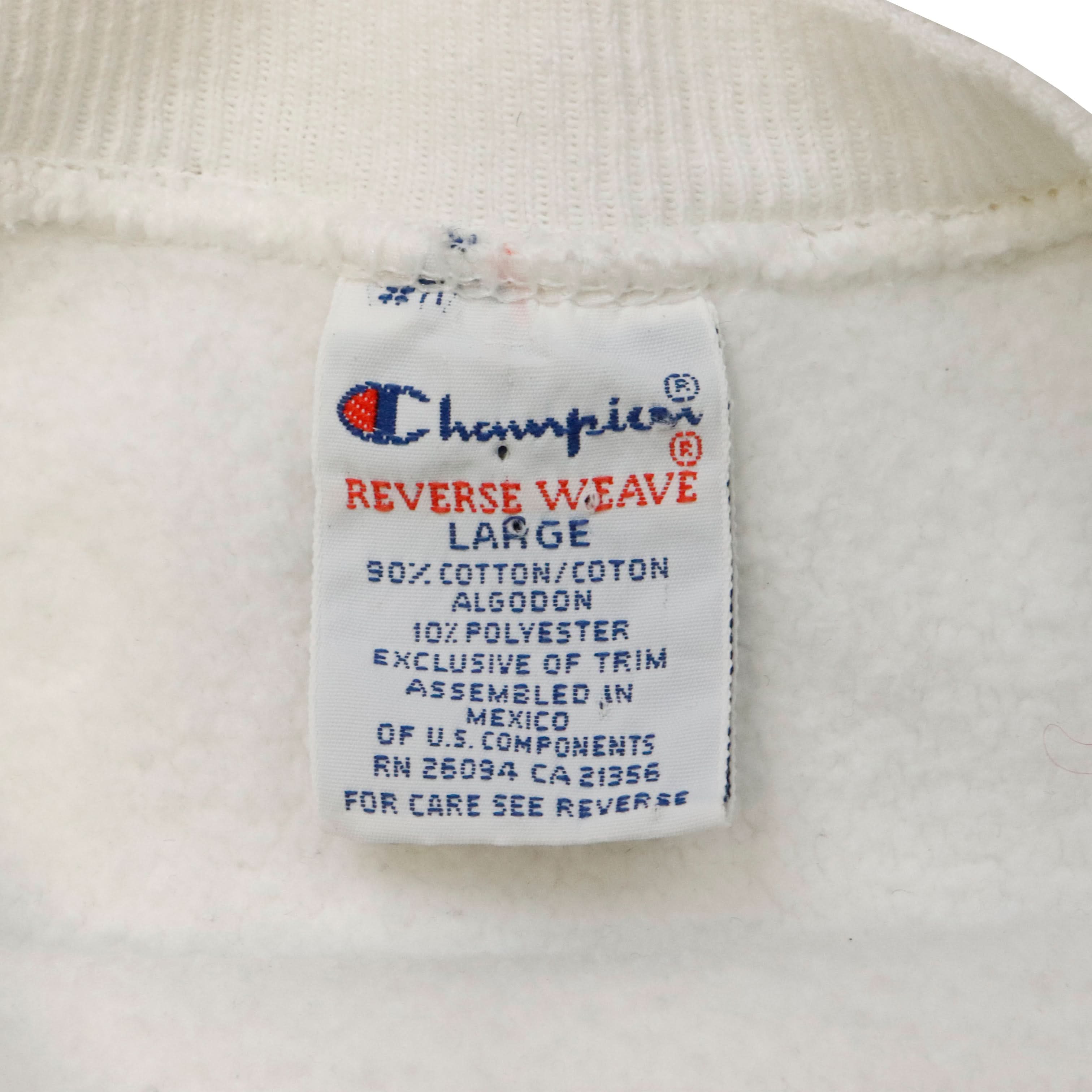 Vintage 90s Champion Reverse Weave USA Olympic Rings Sweatshirt Size L