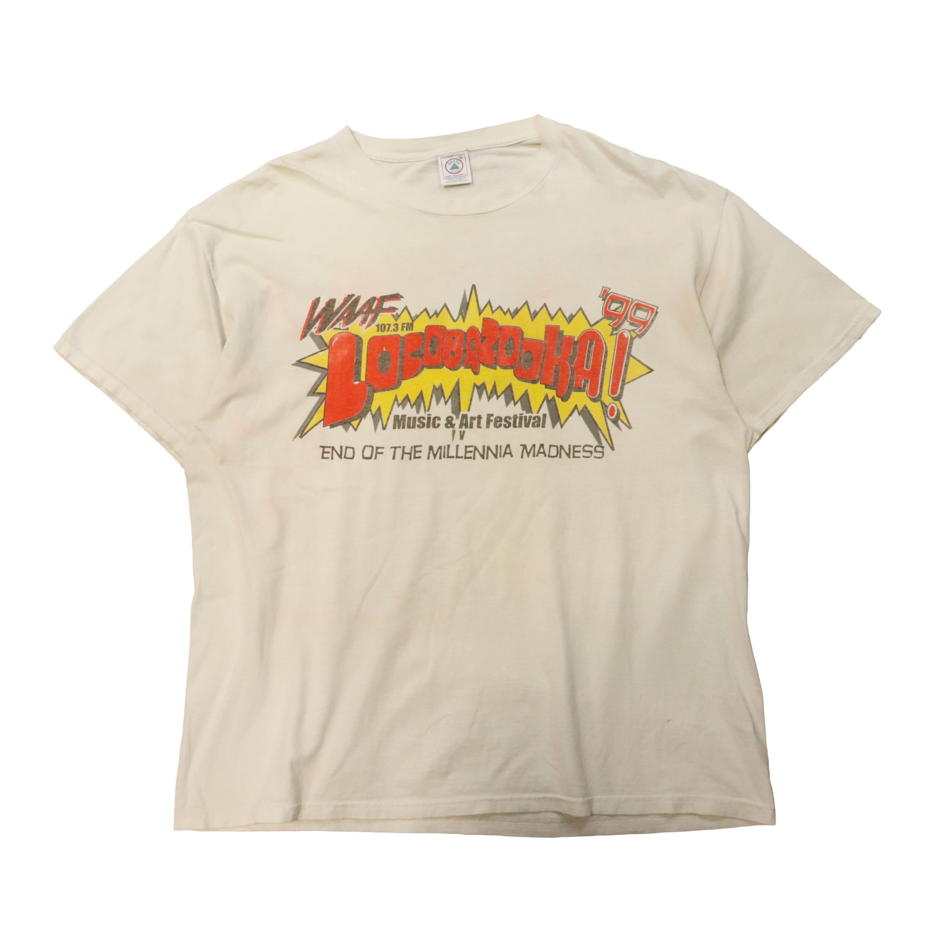 Vintage Loborobokai Music & Art Festival T-Shirt Size XL Primus, Type O Negative, System of a down