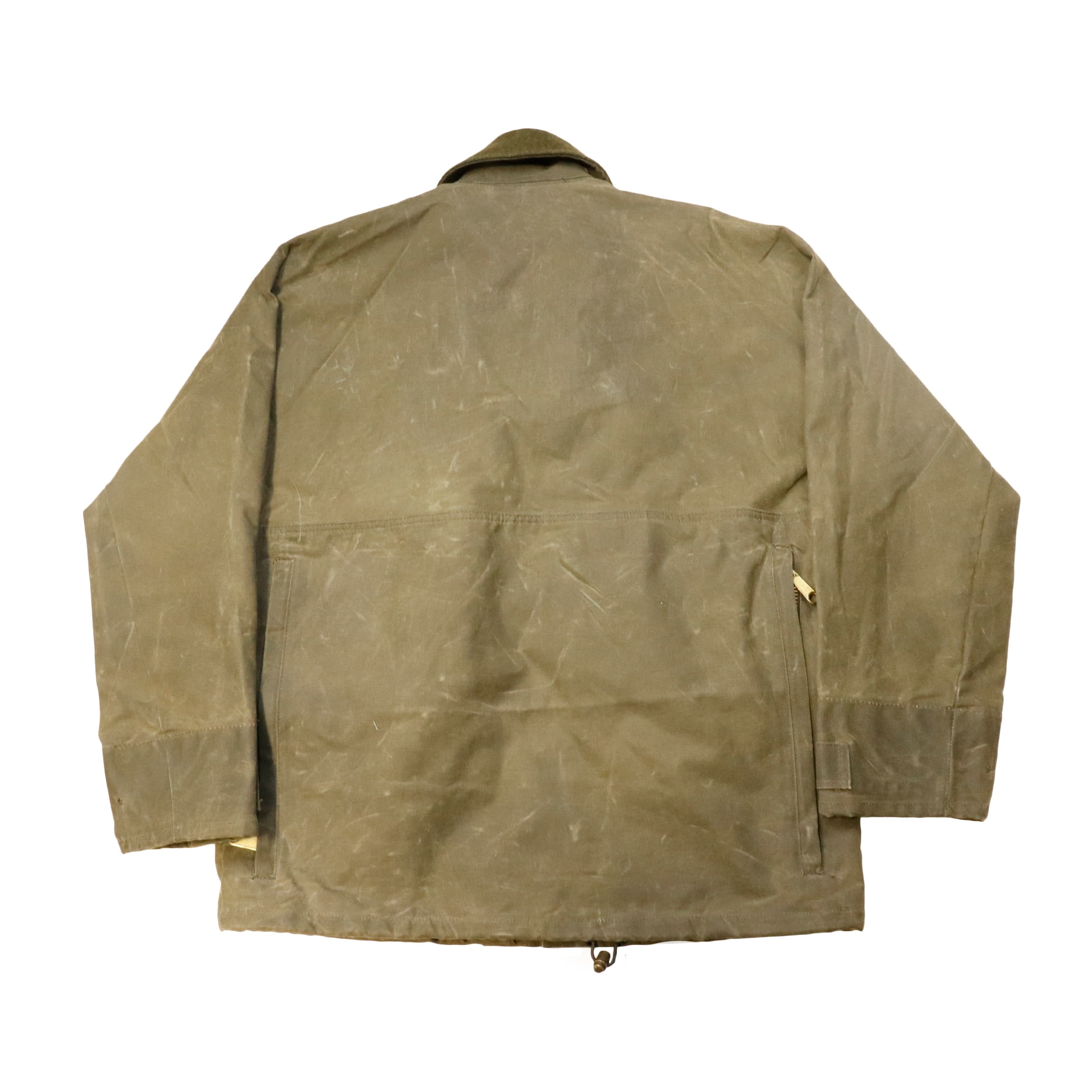 Vintage Filson Wax Cotton Hunting Fishing Jacket Size L