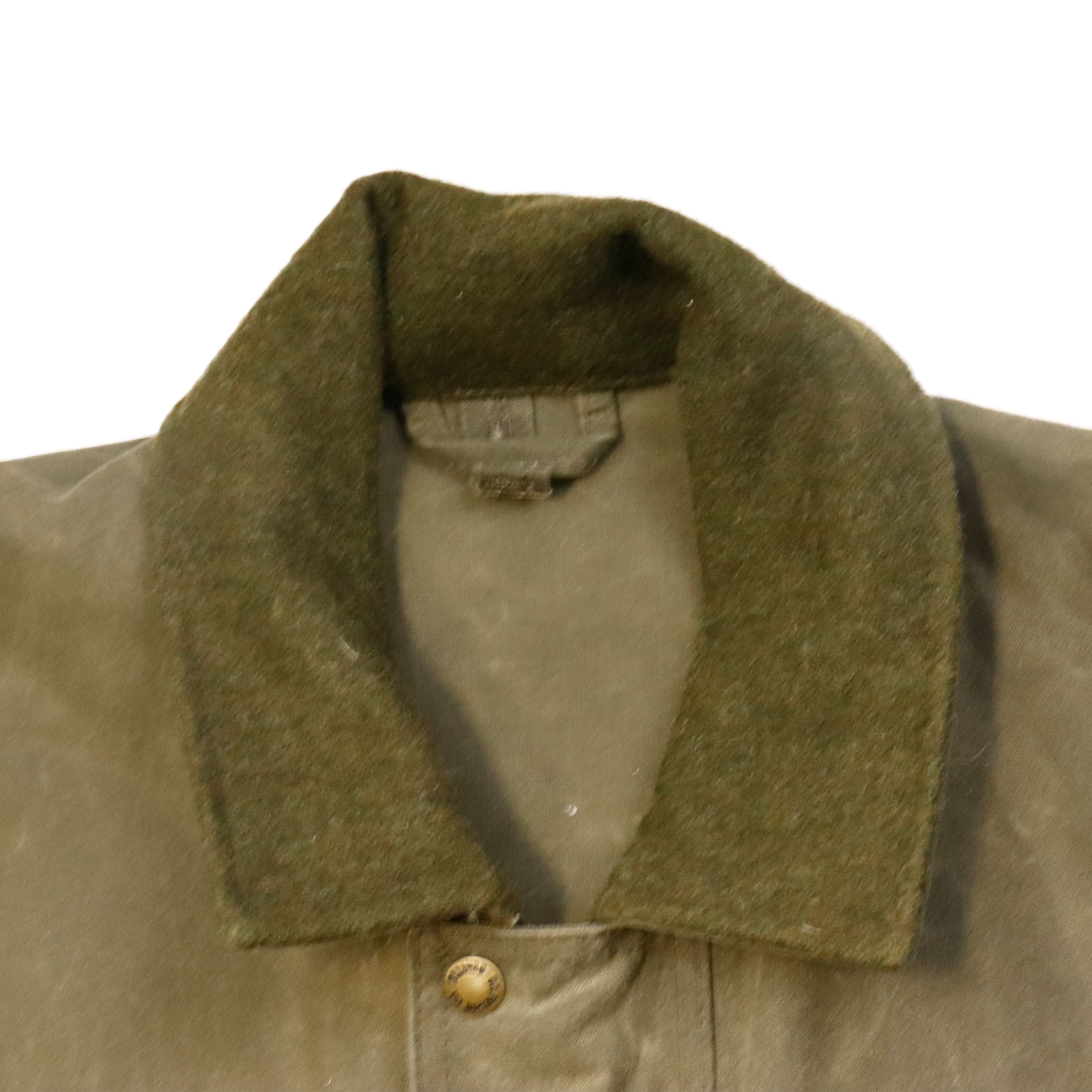 Vintage Filson Wax Cotton Hunting Fishing Jacket Size L