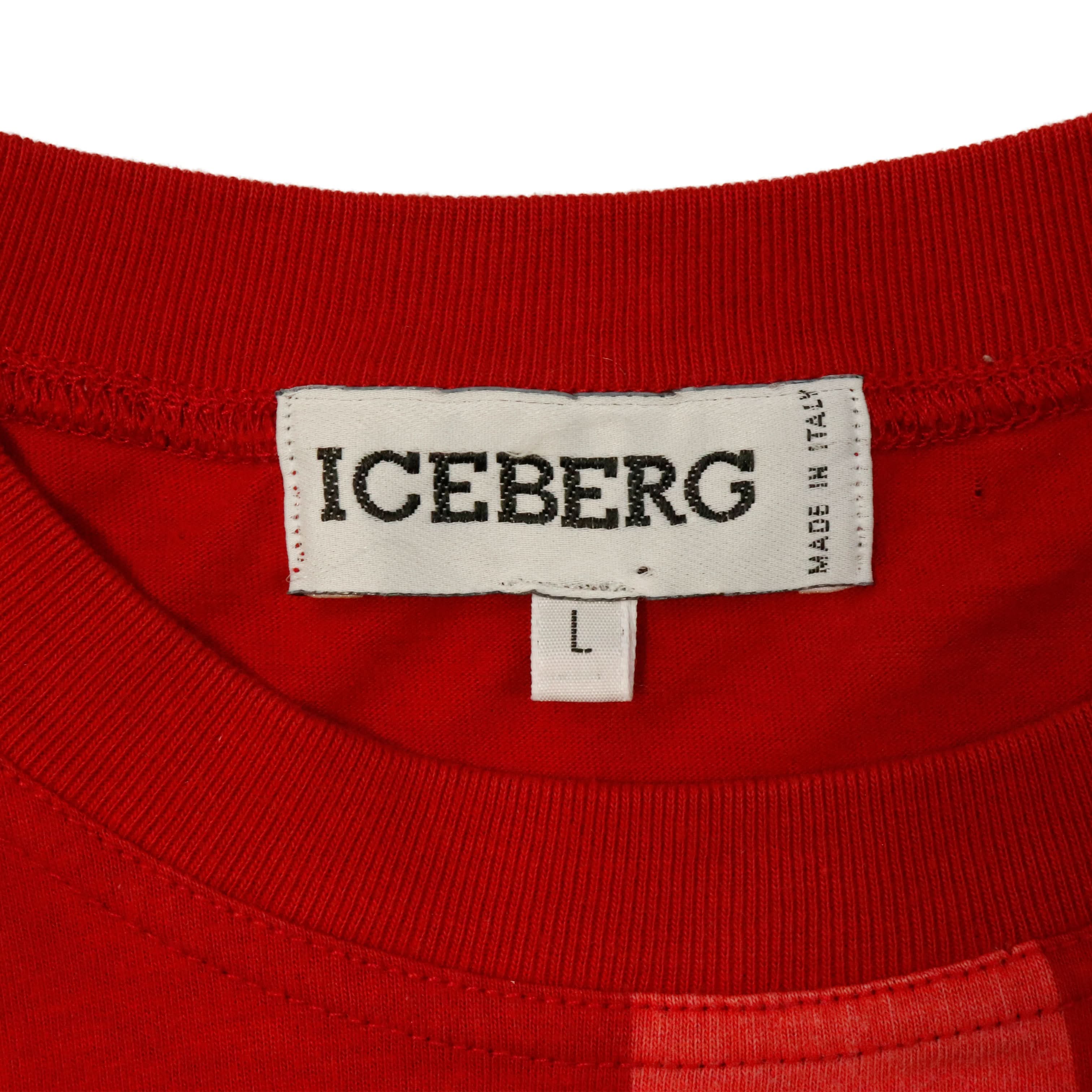 Vintage Iceberg Donald Duck Graphic T-Shirt Size L