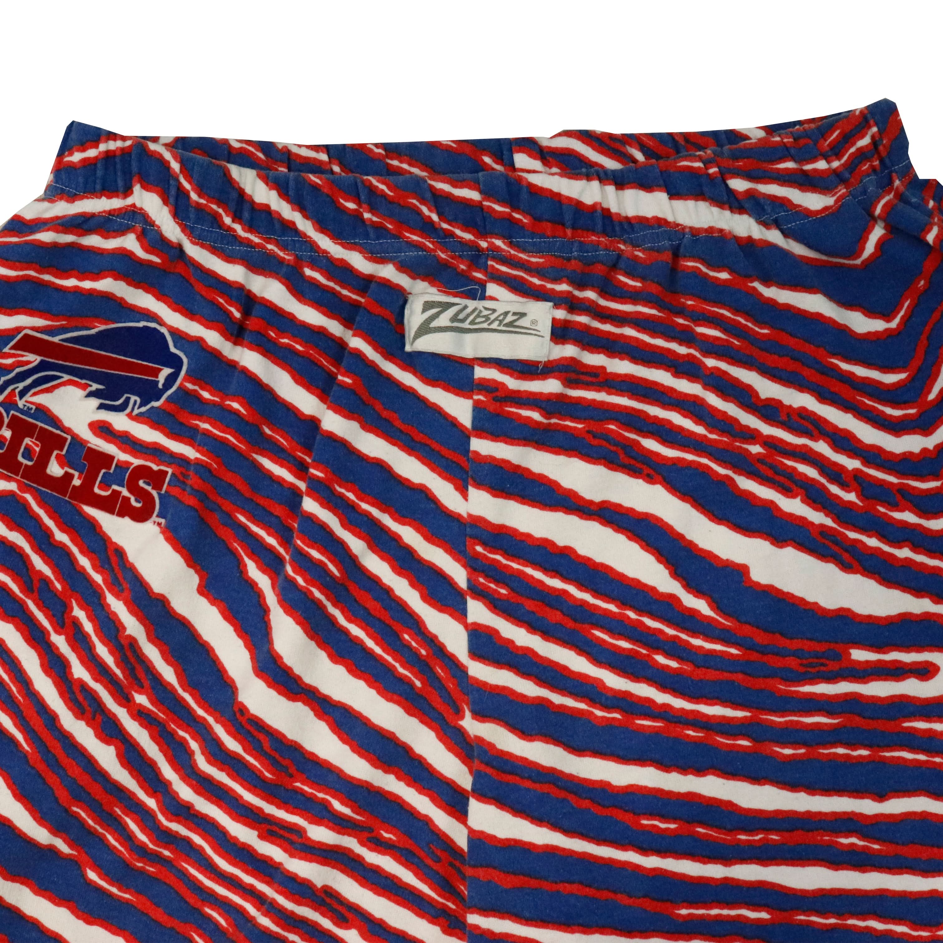 Vintage Zubaz Buffalo Bills Zebra Print Pants Size L