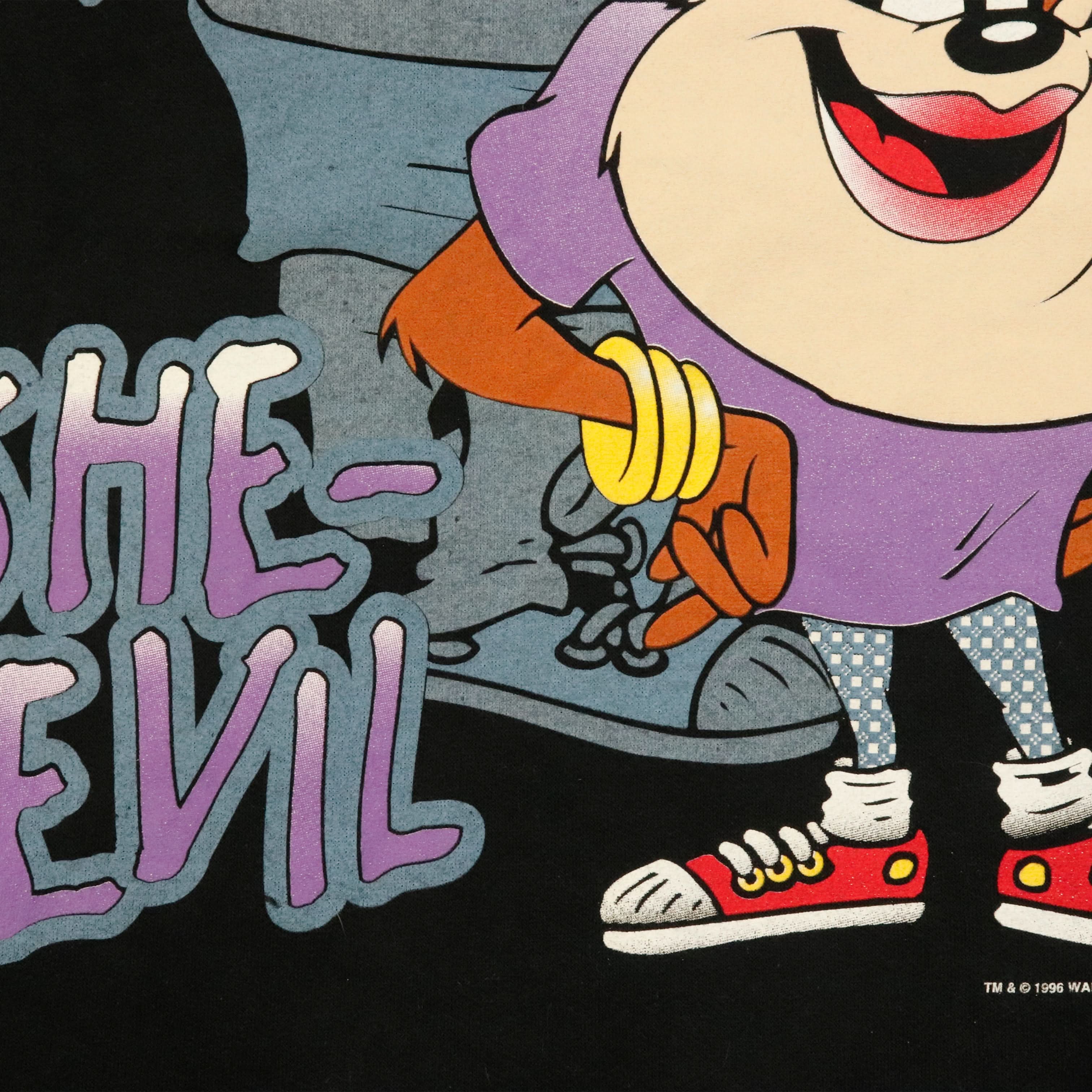 Vintage 1996 Looney Tunes She-Devil Graphic Sweatshirt Size N/A