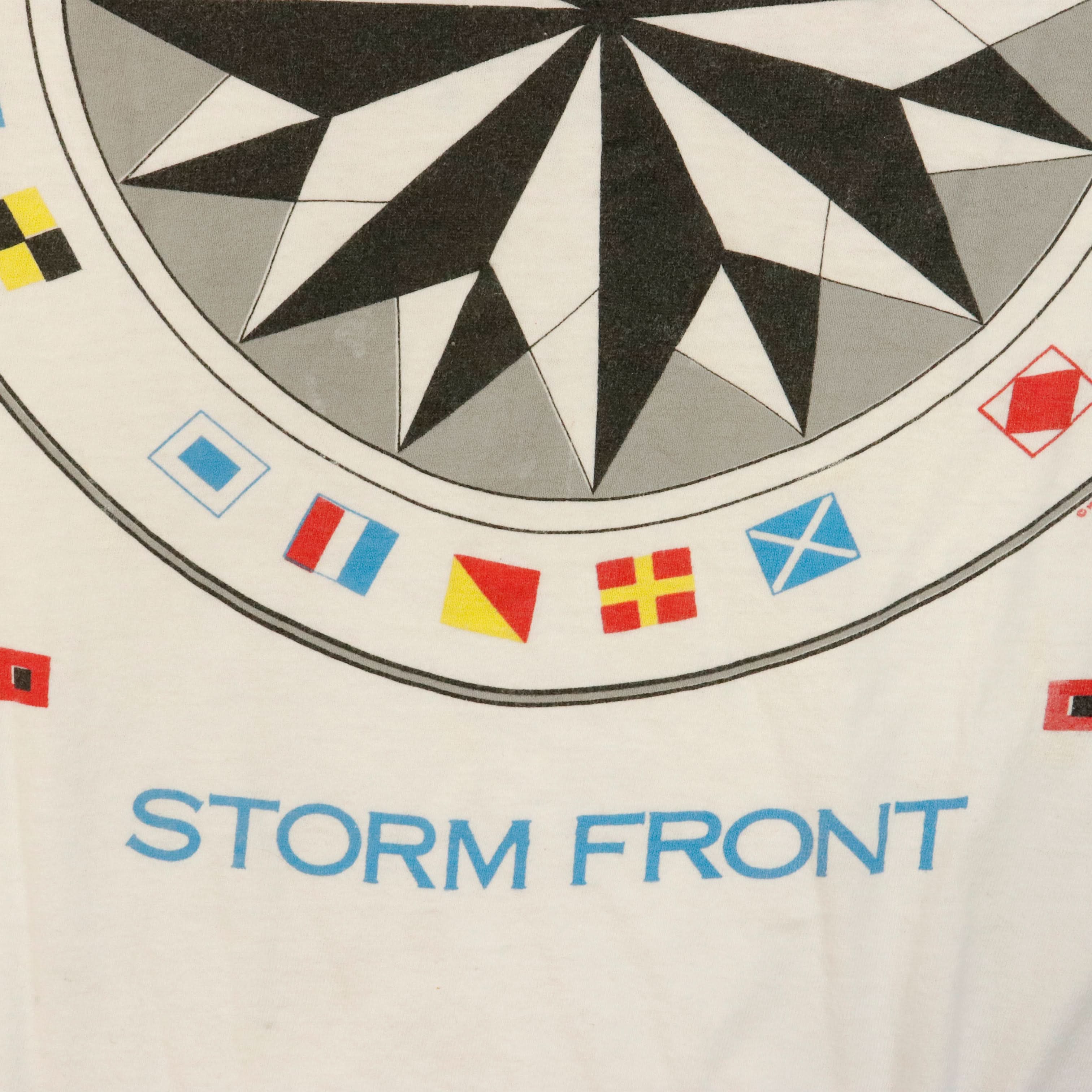 Vintage Billy Joel 1989-1990 Hanes Storm Front Tour T-Shirt Size XL