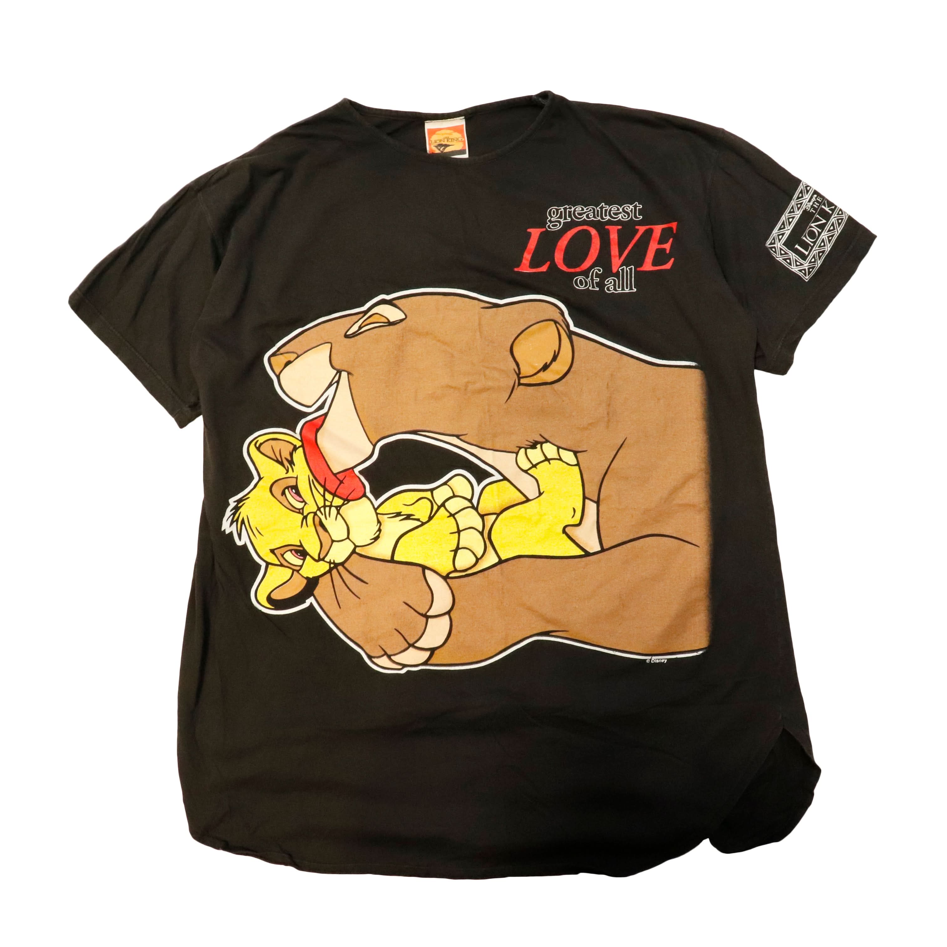 Vintage Disney The Lion King Simba Graphic T-Shirt Size OS