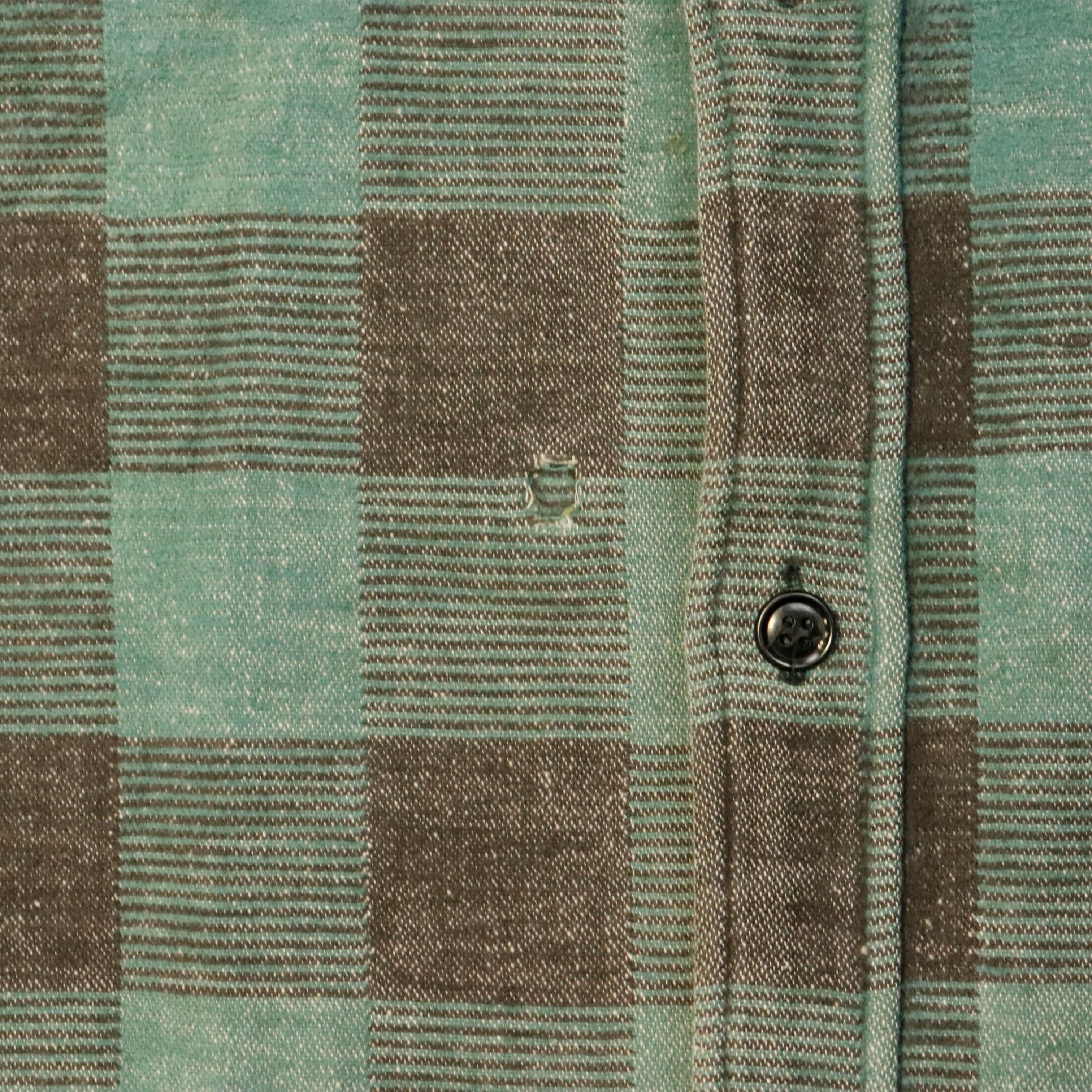 Vintage Work Centre L'atelier Canadian Plaid Flannel Shirt Jacket Size L