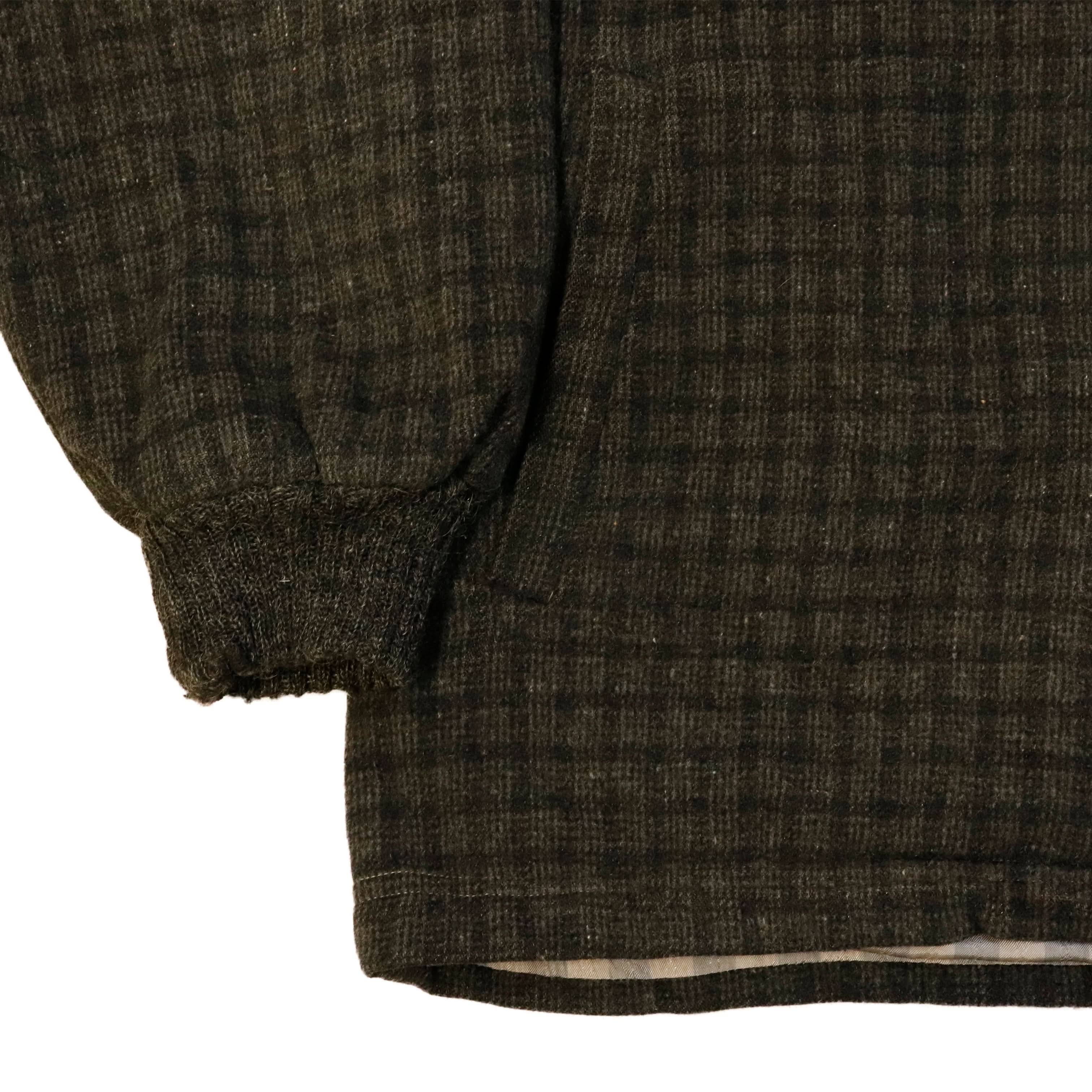 Vintage Whit Snow 50s Car Club Plaid Zip-Up Jacket Size L