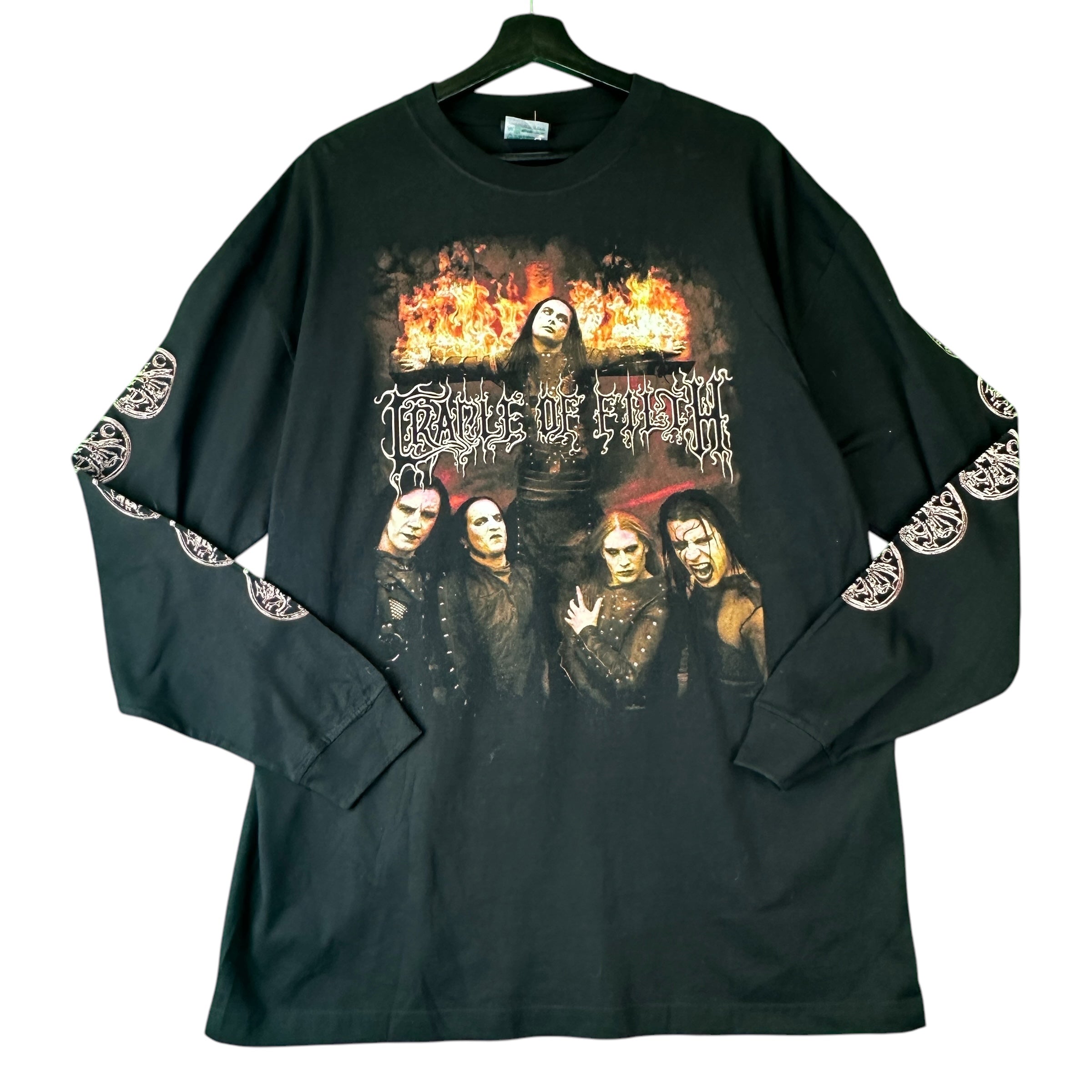 Vintage Cradle of Filth Tonight Inflames Metal T Shirt - XL