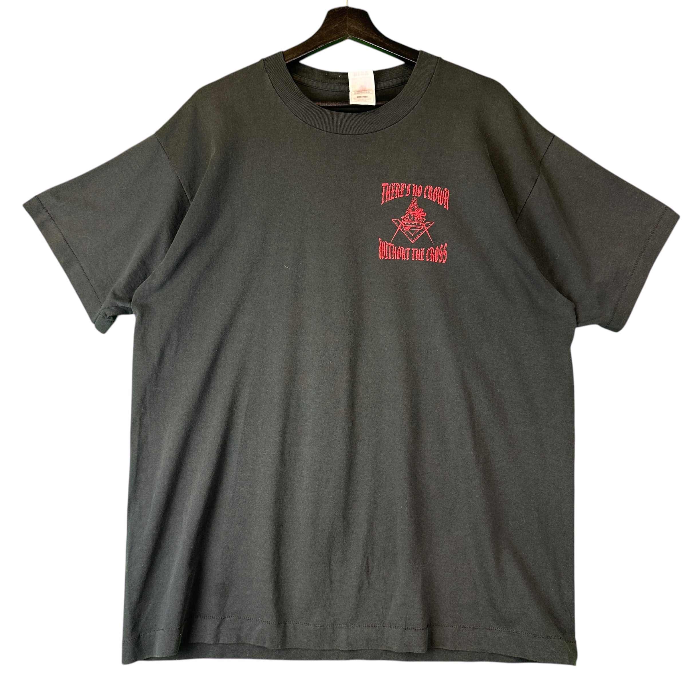 Vintage Knights Templar 90s Black T Shirt - XL