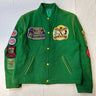 1970s - Seven Oaks Game & Fish Moose Hunters Association Wool Varsity Jacket Size M FAIF.CA 