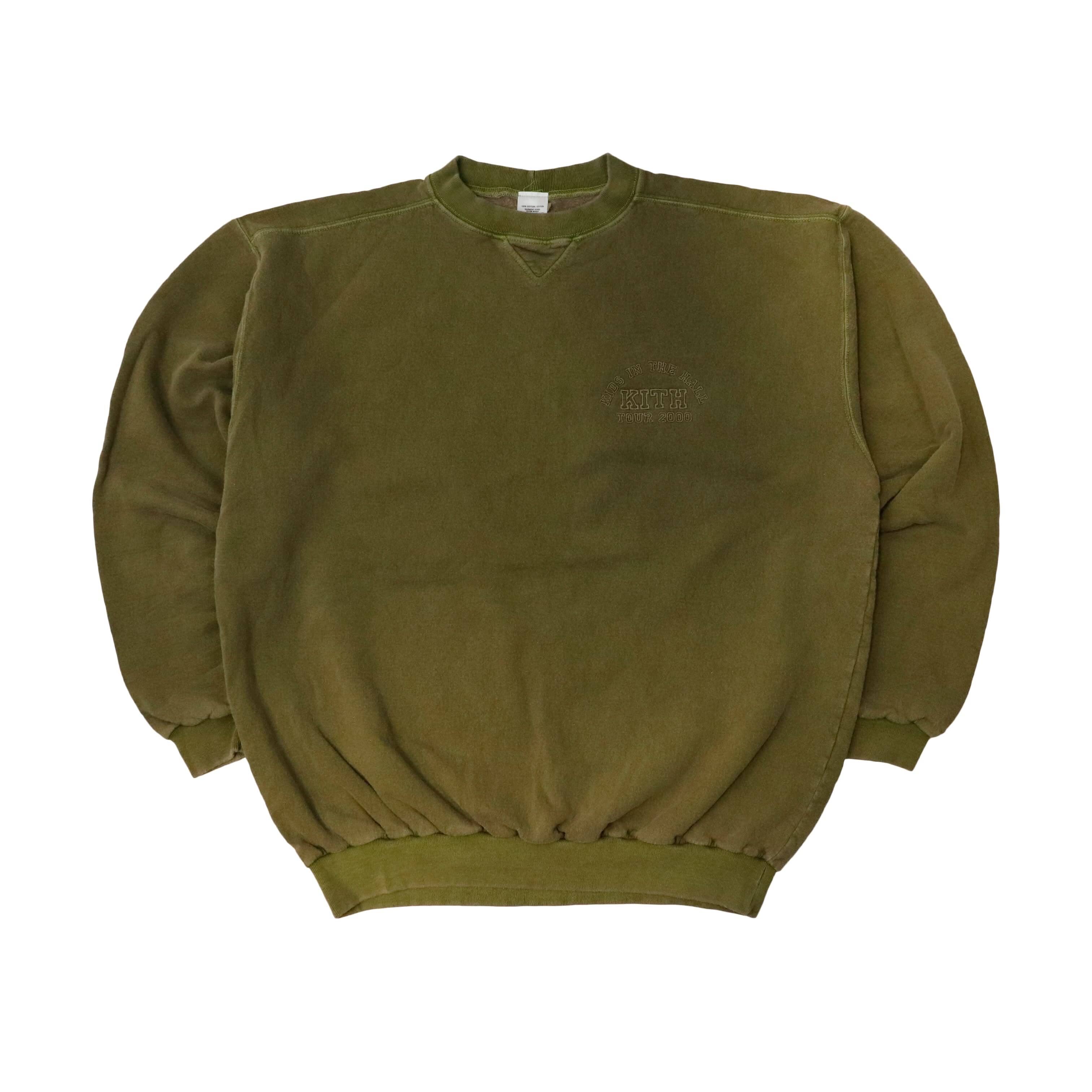 2000 - Kids in the Hall KITH Olive Crewneck Sweatshirt Size XL FAIF.CA 