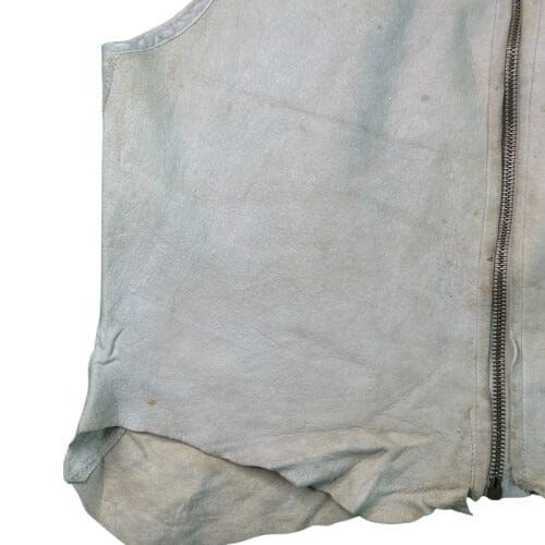 40s Leather Vest Dearskin Simpsons Hunting Fishing Sportswear jacket OTHER 