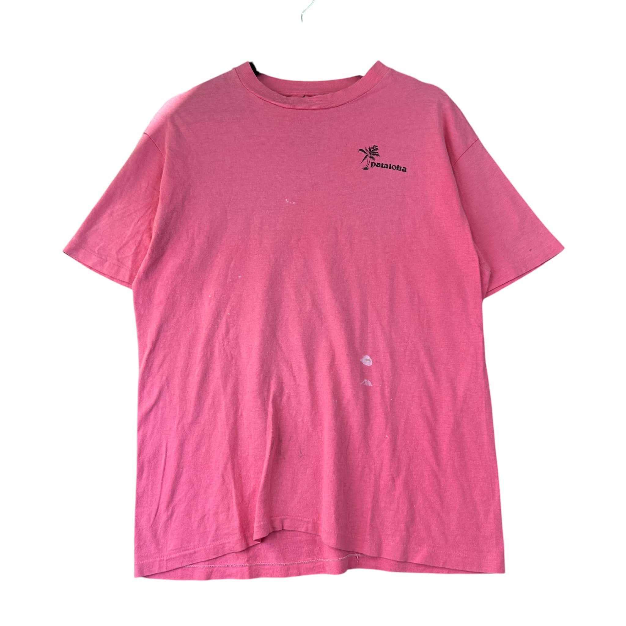 Vintage Patagonia Pataloha Pink Hanes Beefy T Shirt - L