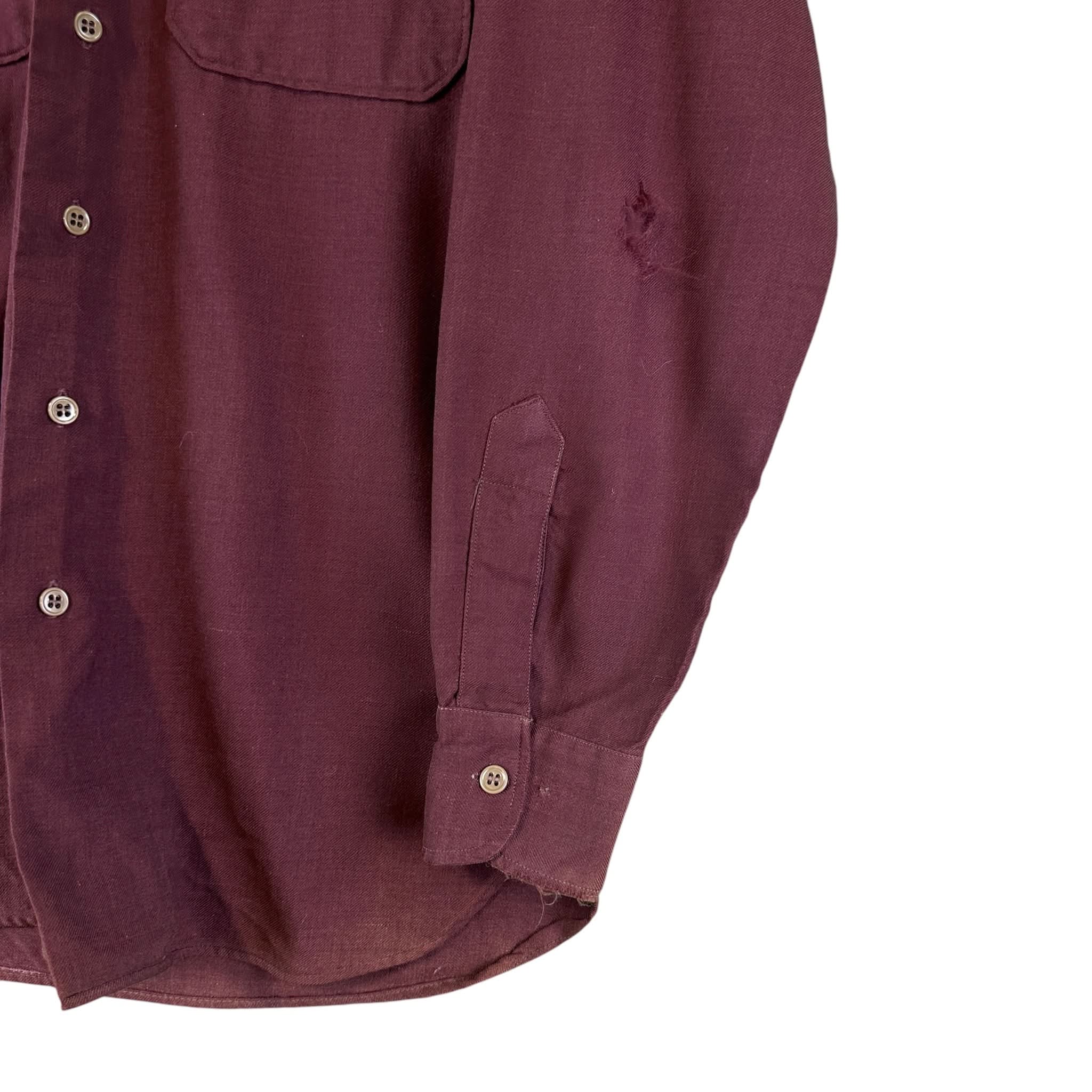 Vintage 40s Button Up with Gusset