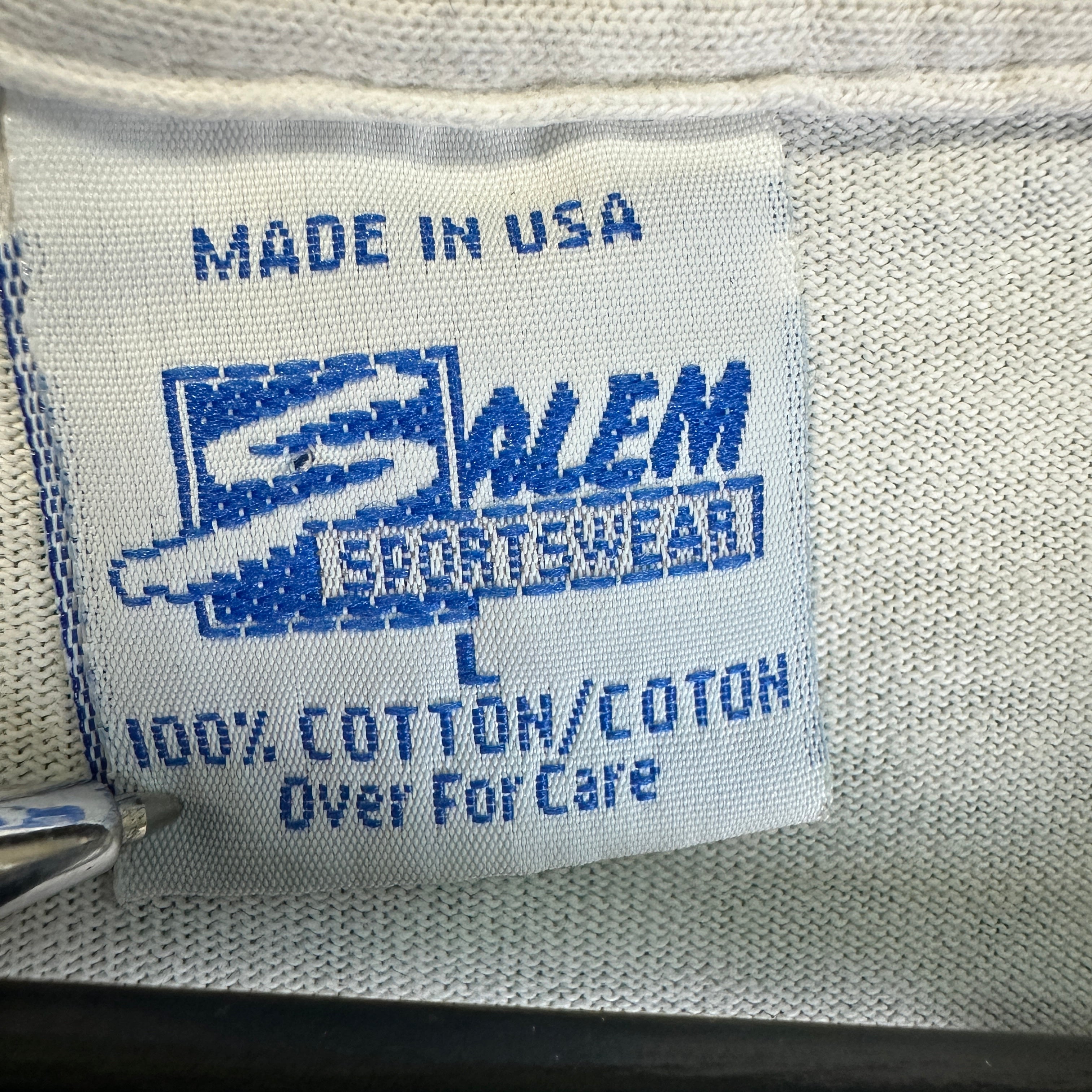 Vintage World Cup USA Soccer Salem Long Sleeve T Shirt - L