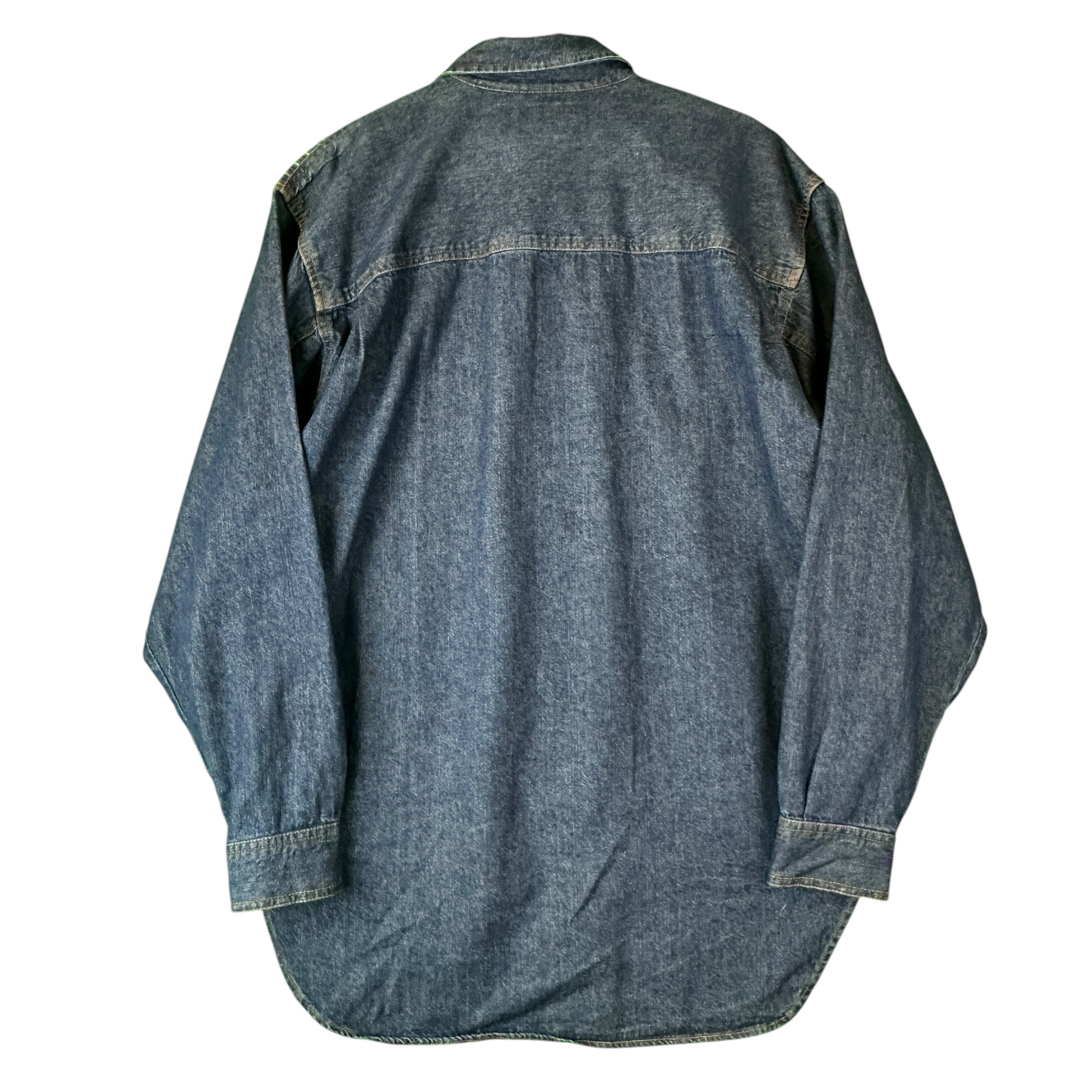 Vintage Denim Button Up Shirt pepe Jeans London - M