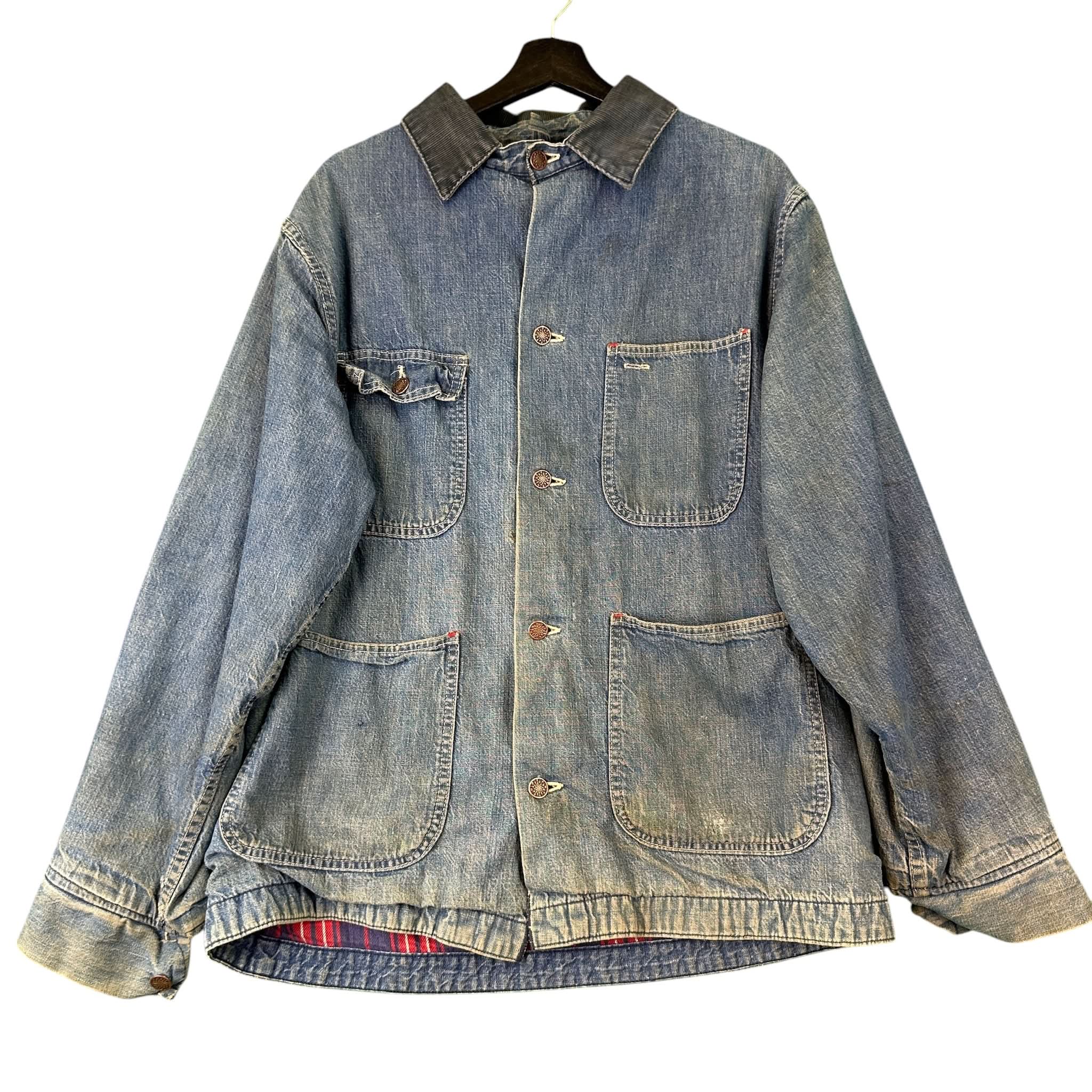 Vintage Dee Cee Denim Chore Jacket size - 40