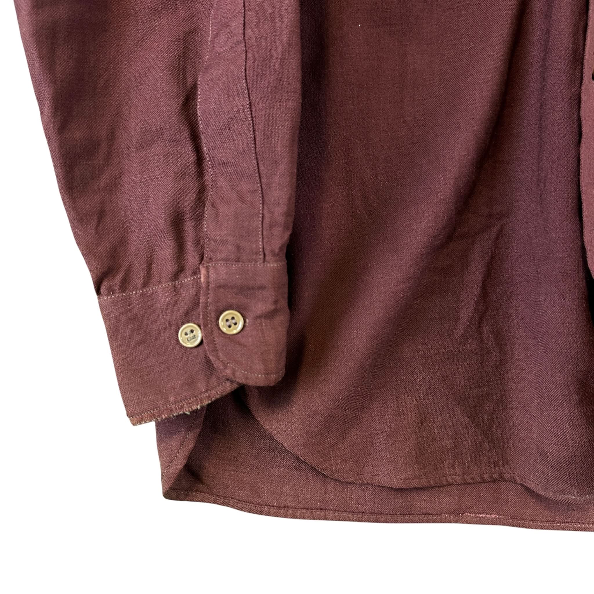 Vintage 40s Button Up with Gusset