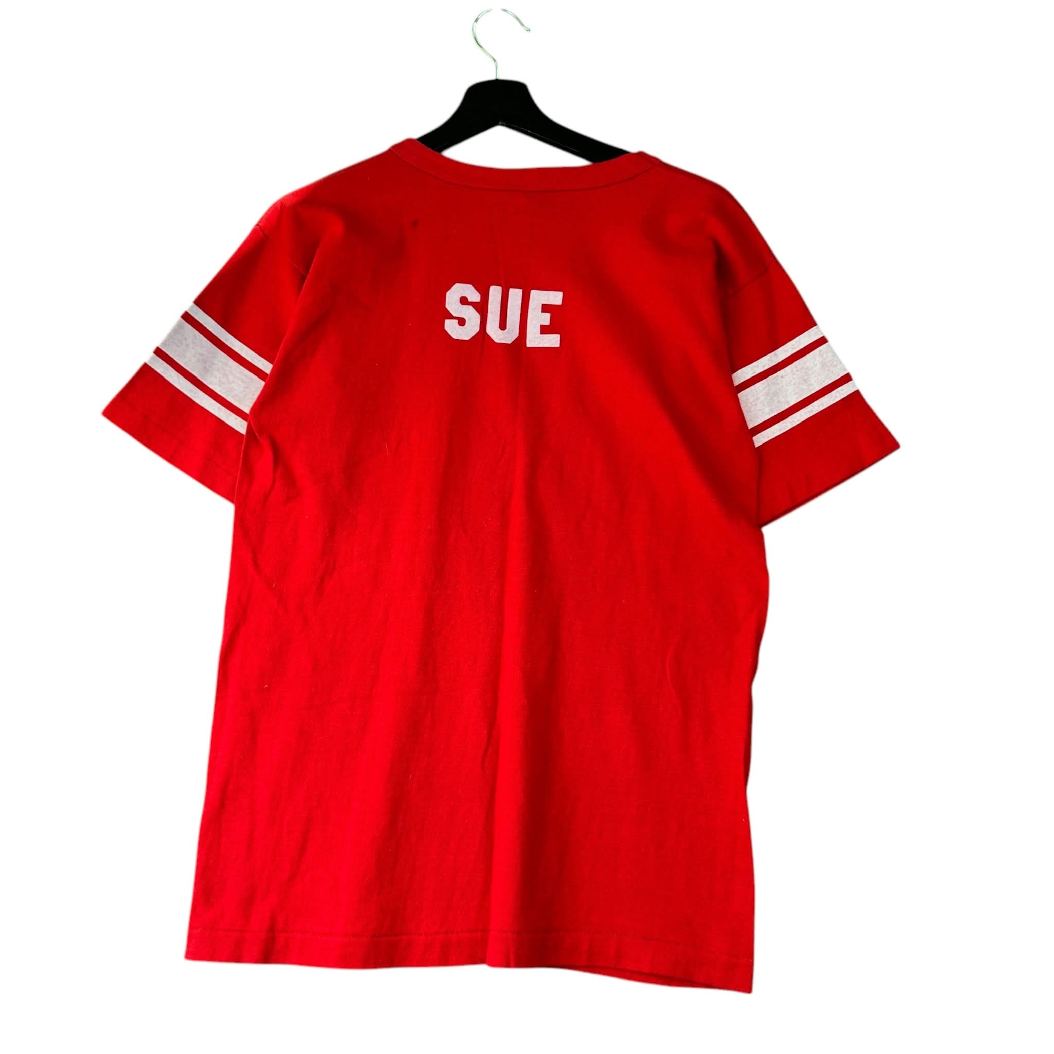 Vintage Champion Blue Bar Fraternity TKE Lil' Sis T Shirt - L
