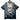 Vintage Liquid Blue Evil Skull With Snake Skeleton T Shirt - L